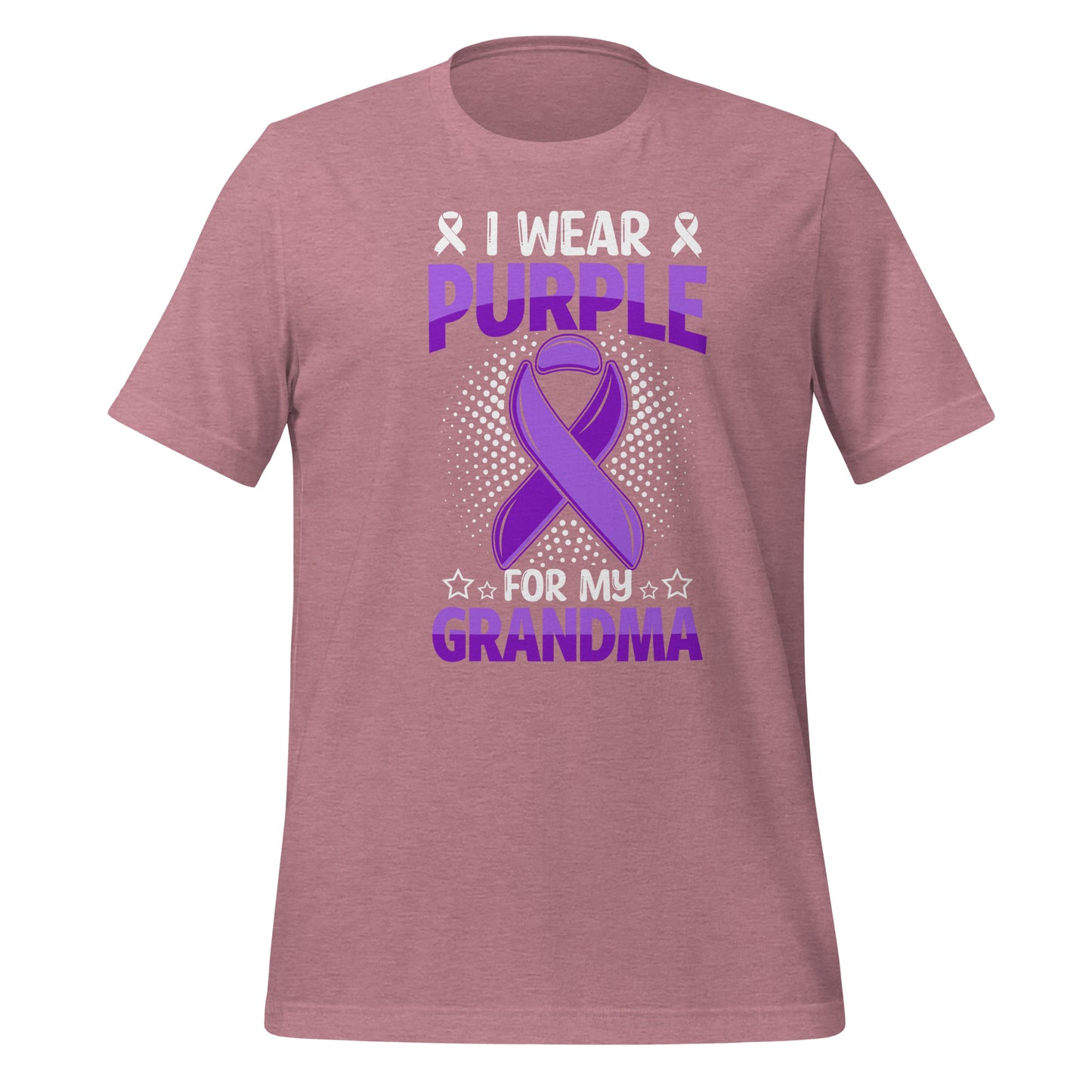 Alzheimer's Awareness Quality Cotton Bella Canvas Adult T-Shirt