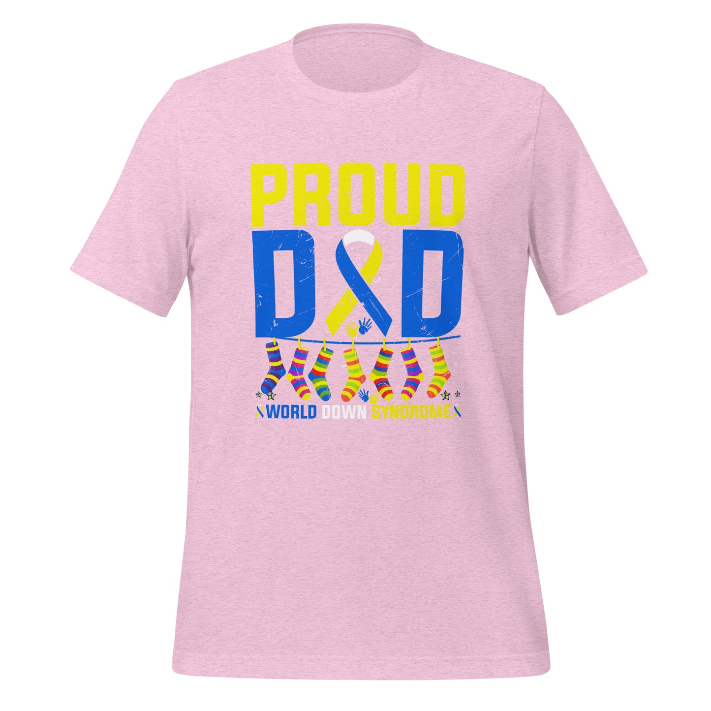 Down Syndrome Awareness Quality Cotton Bella Canvas Adult T-Shirt
