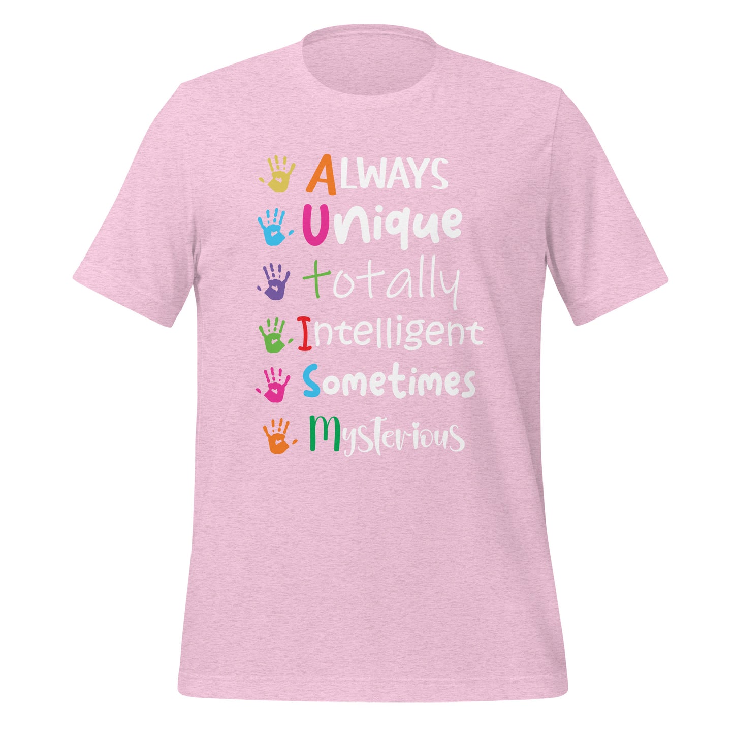 Autism Acceptance Together Quality Cotton Bella Canvas Adult T-Shirt