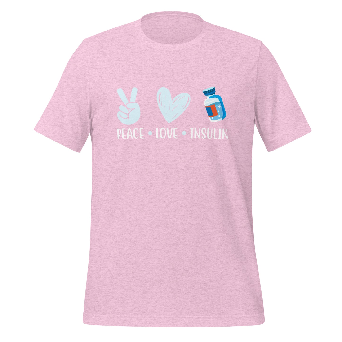 Diabetes Awareness Quality Cotton Bella Canvas Adult T-Shirt