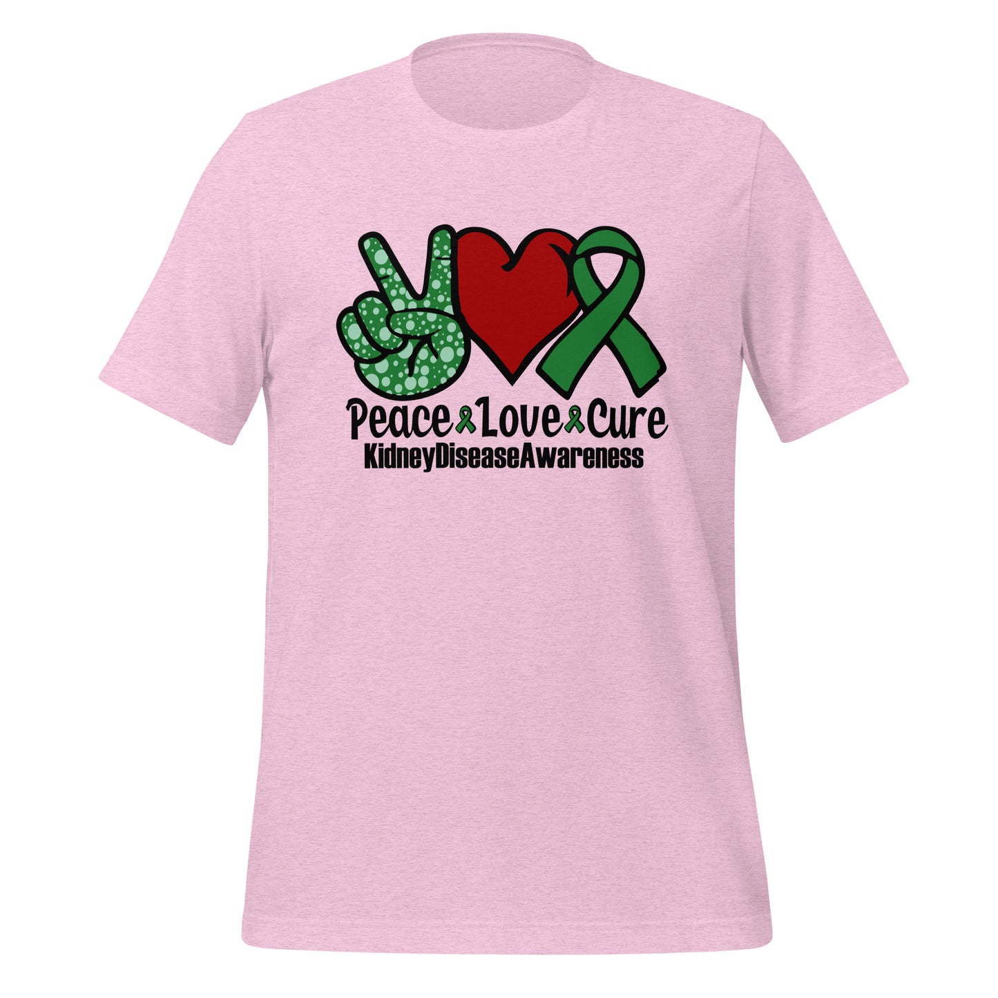 Kidney Awareness Quality Cotton Bella Canvas Adult T-Shirt