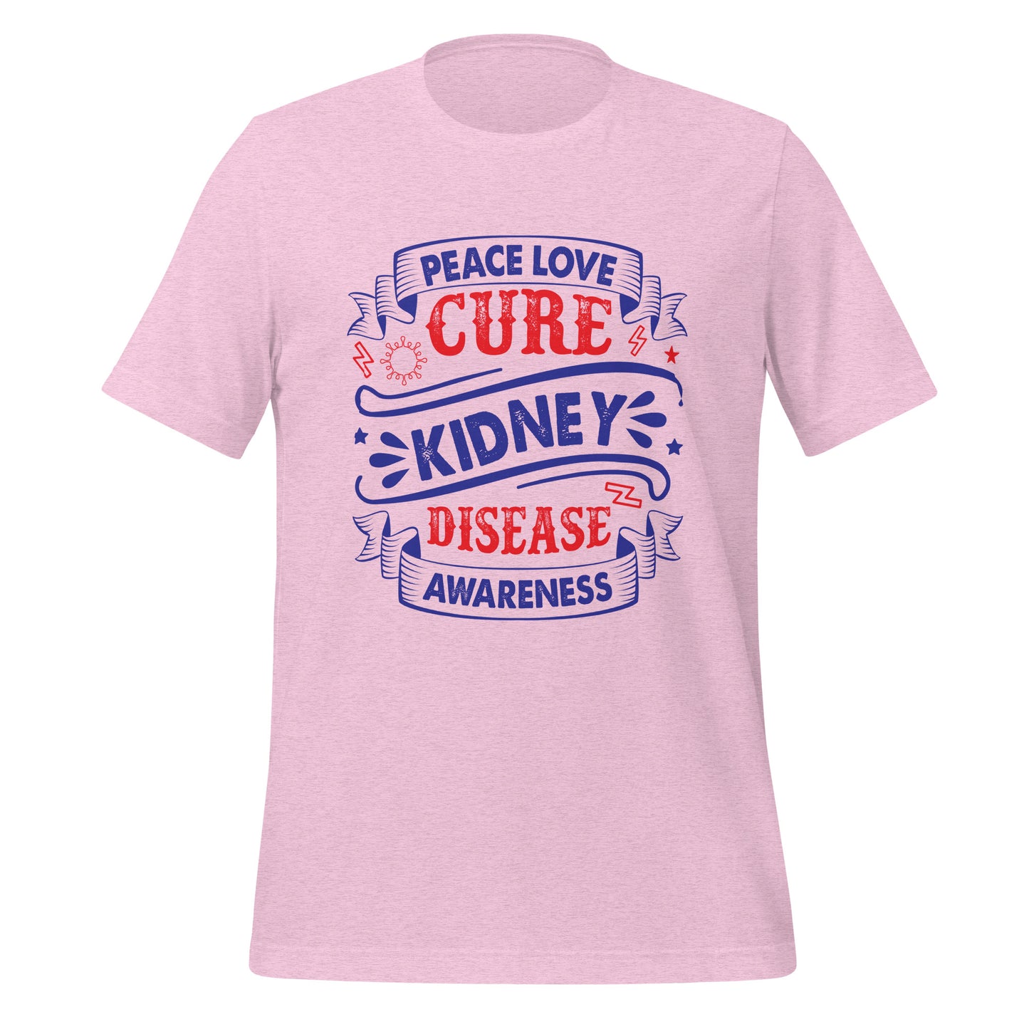 Kidney Awareness Quality Cotton Bella Canvas Adult T-Shirt