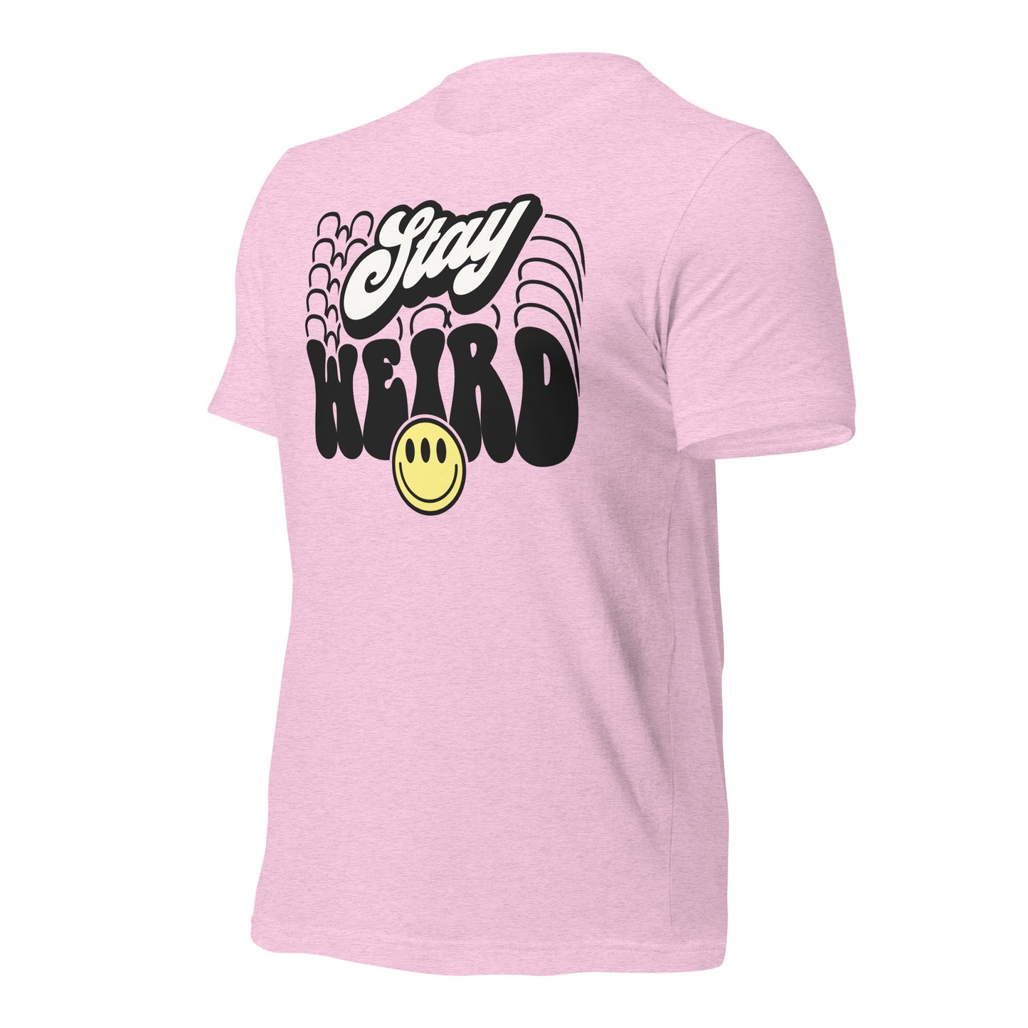 Stay Weird Funny Bella Canvas Adult T-Shirt