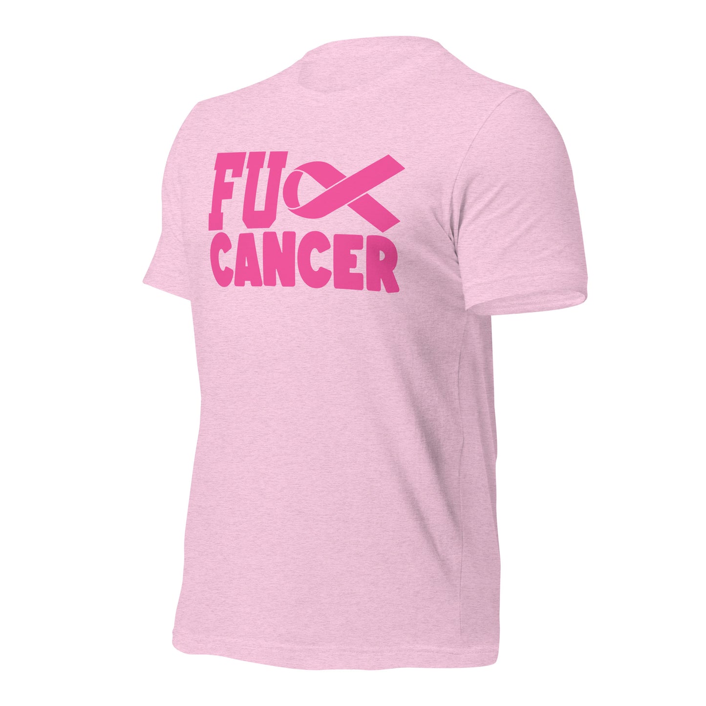 Fu** Cancer Breast Cancer Awareness Bella Canvas Adult T-Shirt
