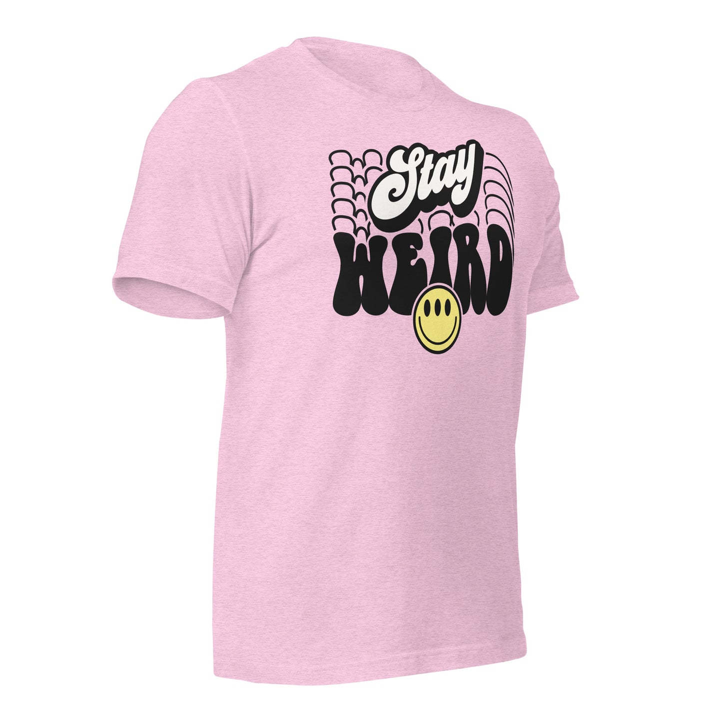 Stay Weird Funny Bella Canvas Adult T-Shirt