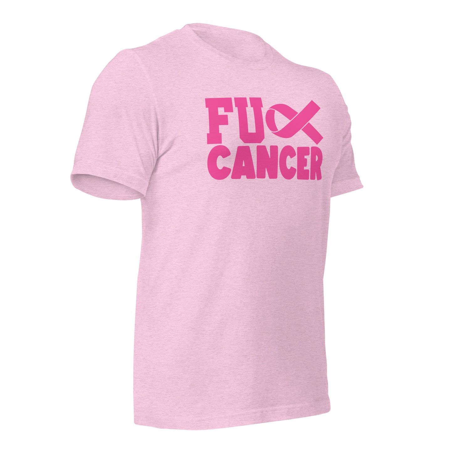 Fu** Cancer Breast Cancer Awareness Bella Canvas Adult T-Shirt