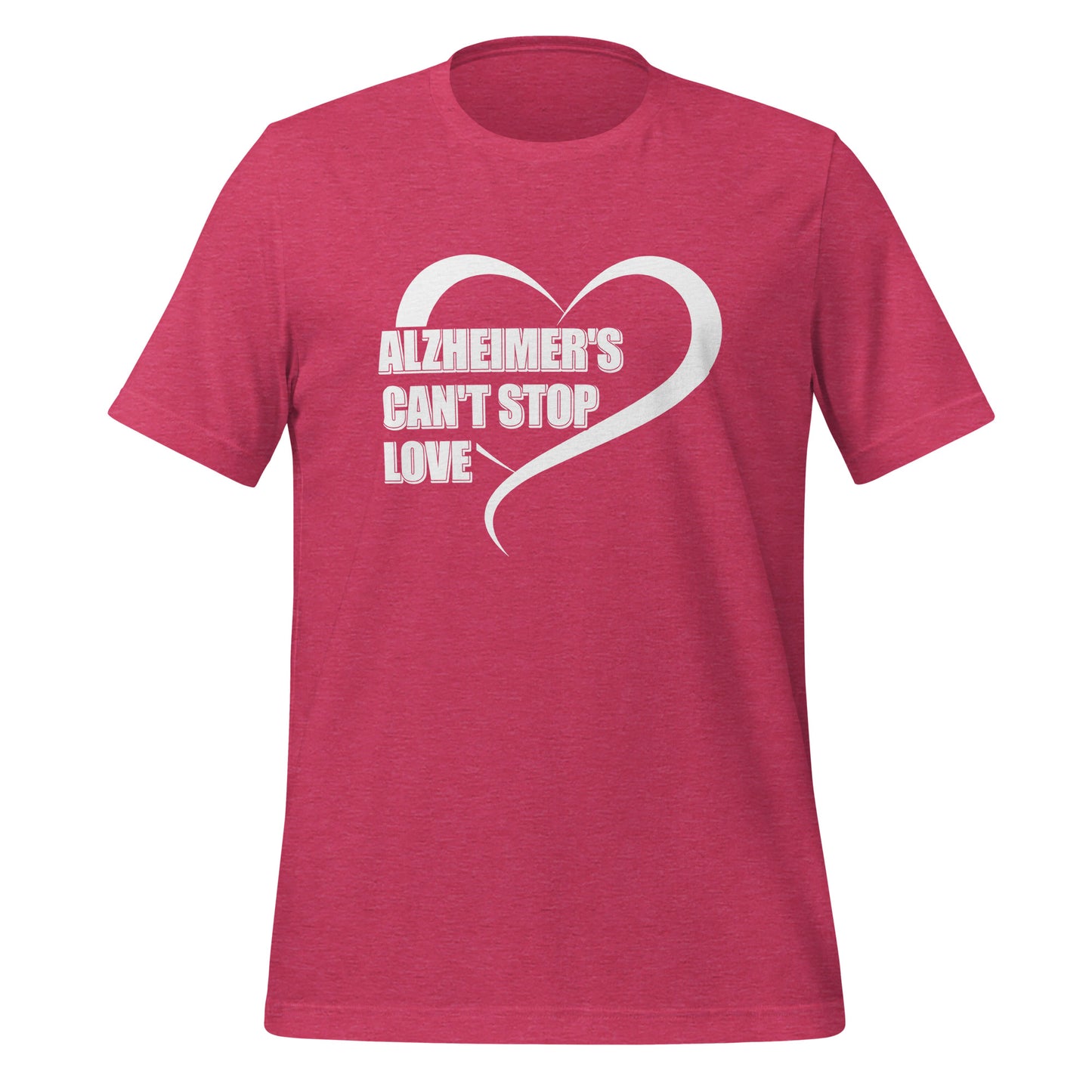 Alzheimer's Awareness Quality Cotton Bella Canvas Adult T-Shirt