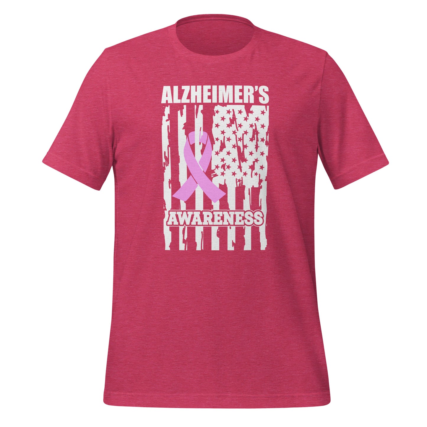 Alzheimer's Awareness Quality Cotton Bella Canvas Adult T-Shirt