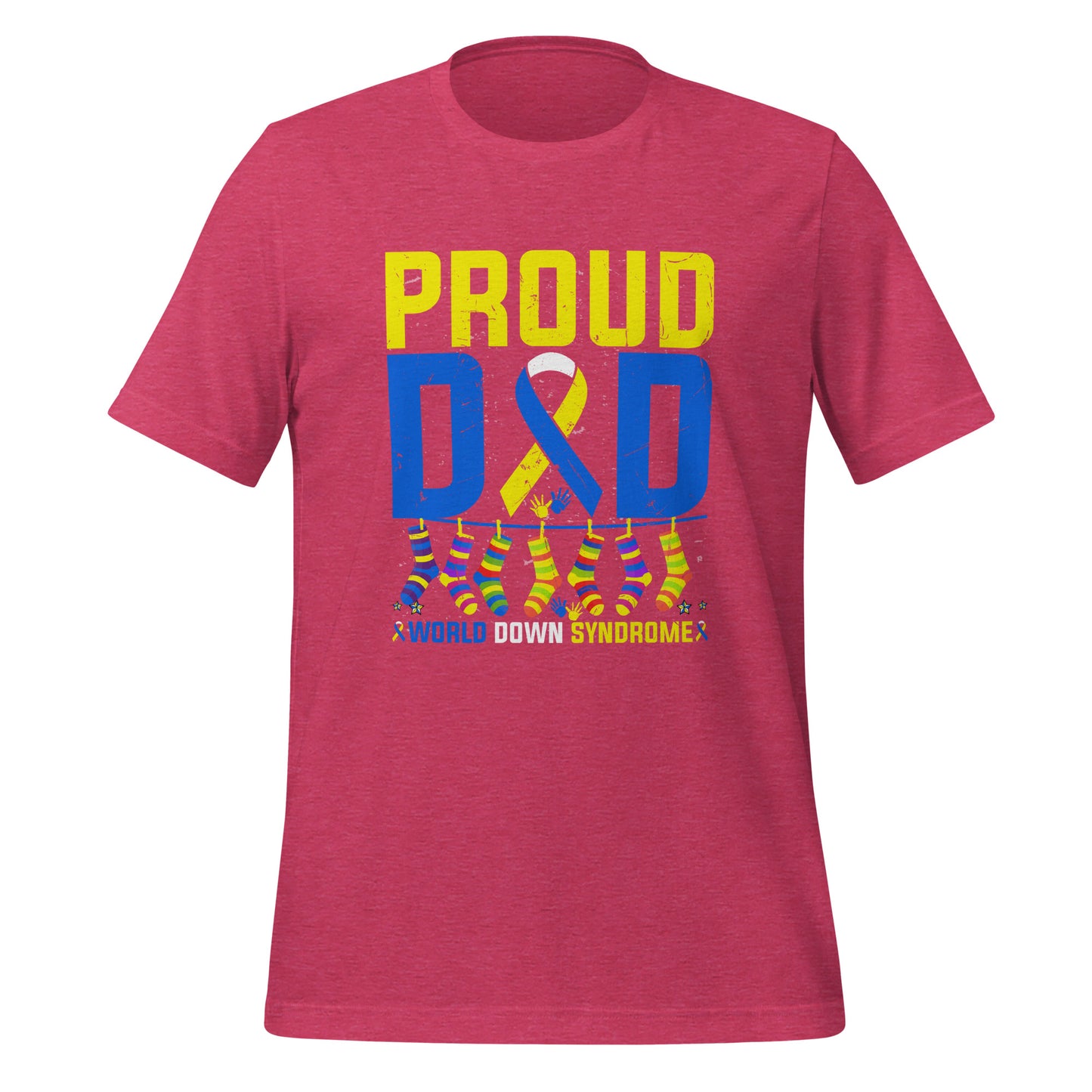 Down Syndrome Awareness Quality Cotton Bella Canvas Adult T-Shirt