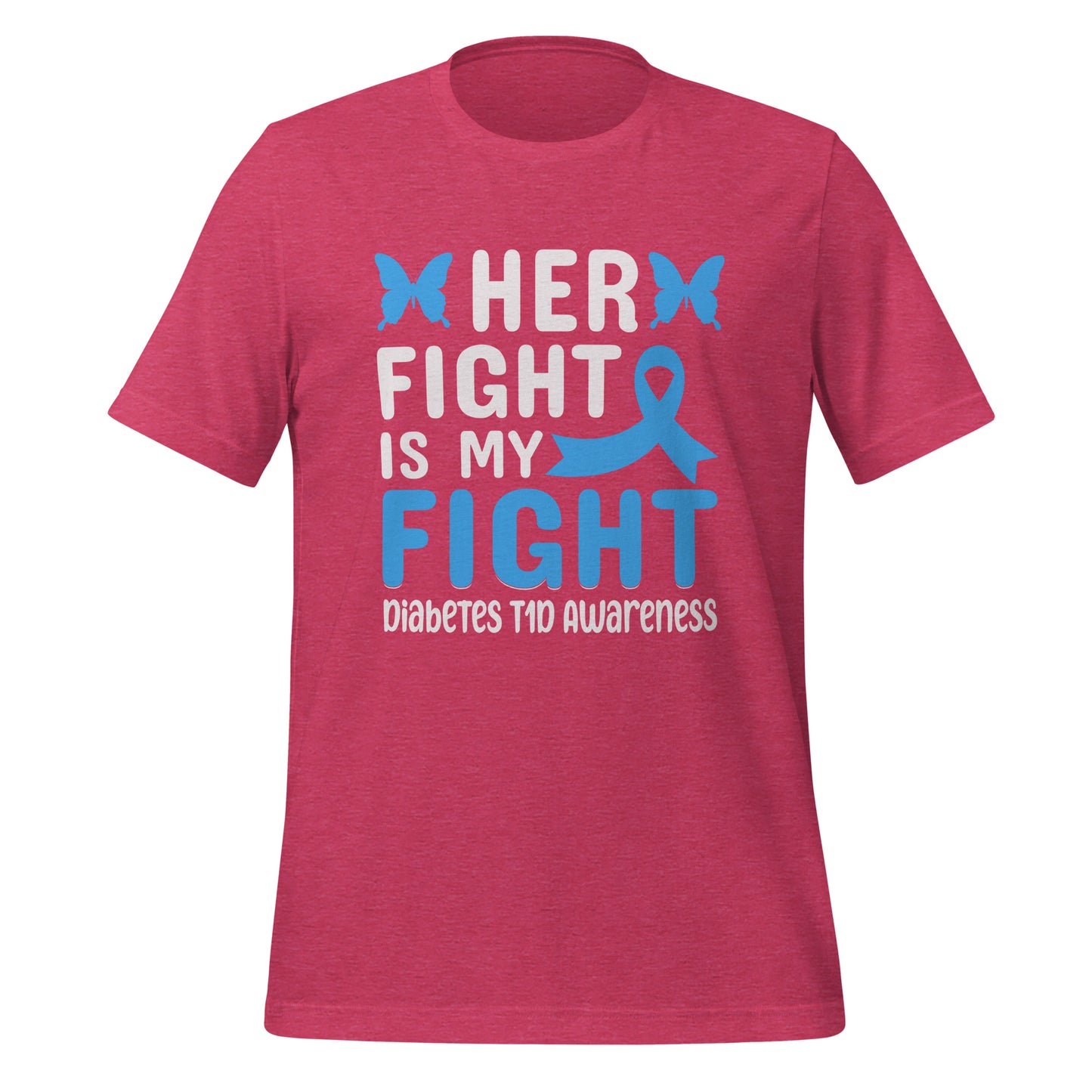 Diabetes Awareness Quality Cotton Bella Canvas Adult T-Shirt