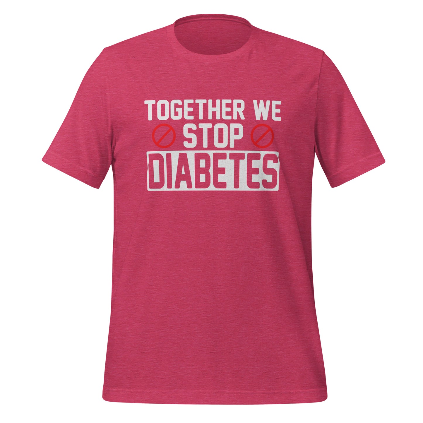 Diabetes Awareness Quality Cotton Bella Canvas Adult T-Shirt