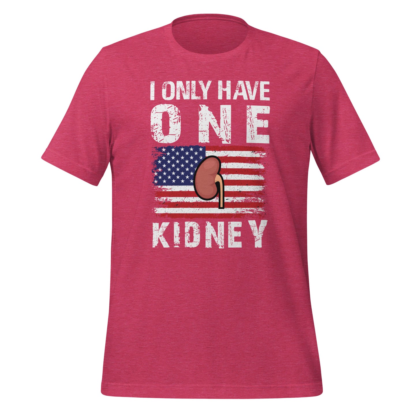Kidney Awareness Quality Cotton Bella Canvas Adult T-Shirt