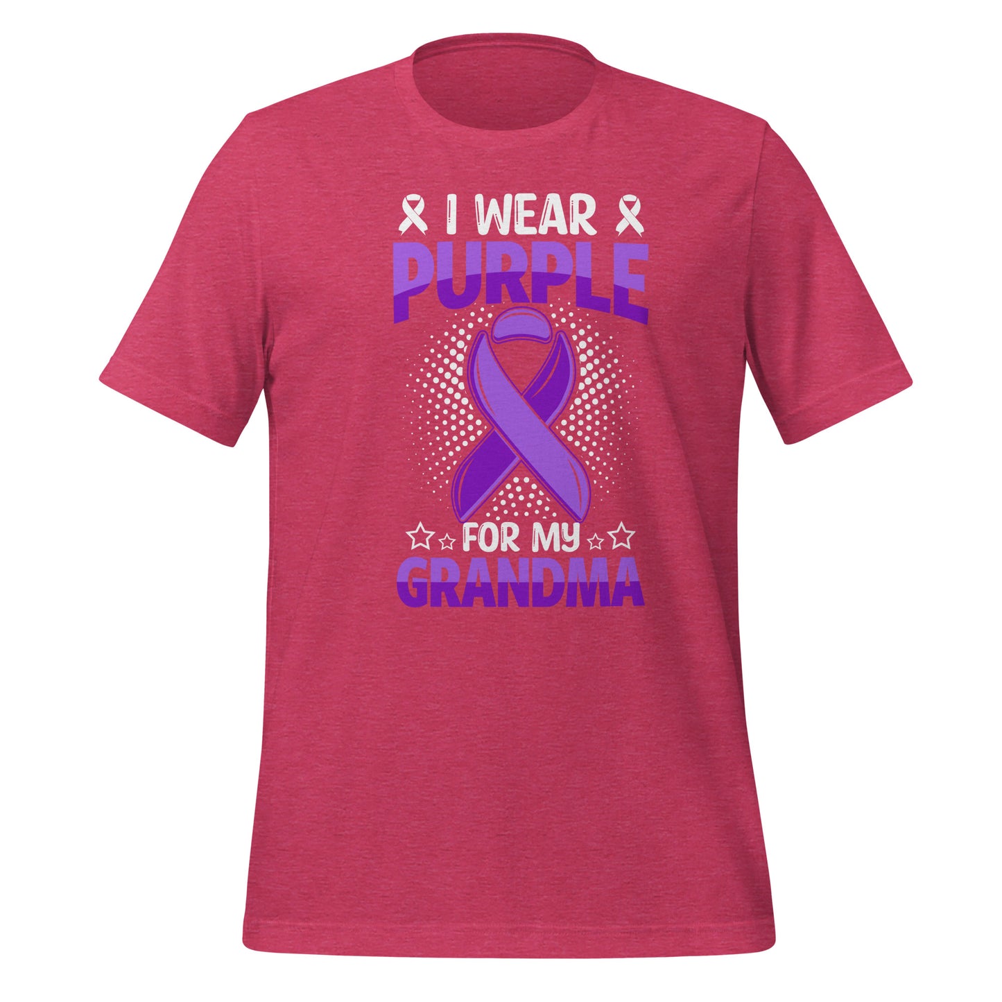 Alzheimer's Awareness Quality Cotton Bella Canvas Adult T-Shirt