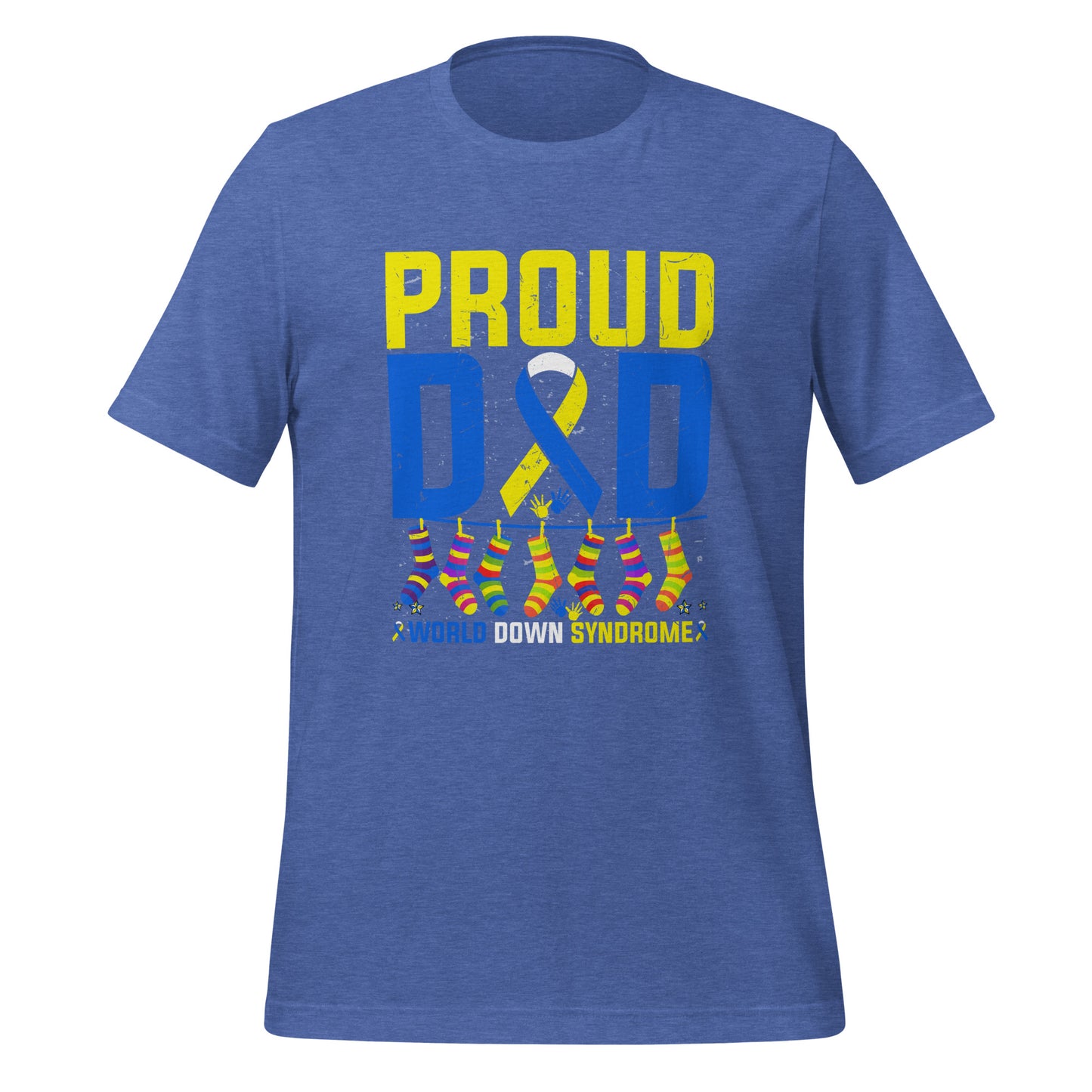 Down Syndrome Awareness Quality Cotton Bella Canvas Adult T-Shirt
