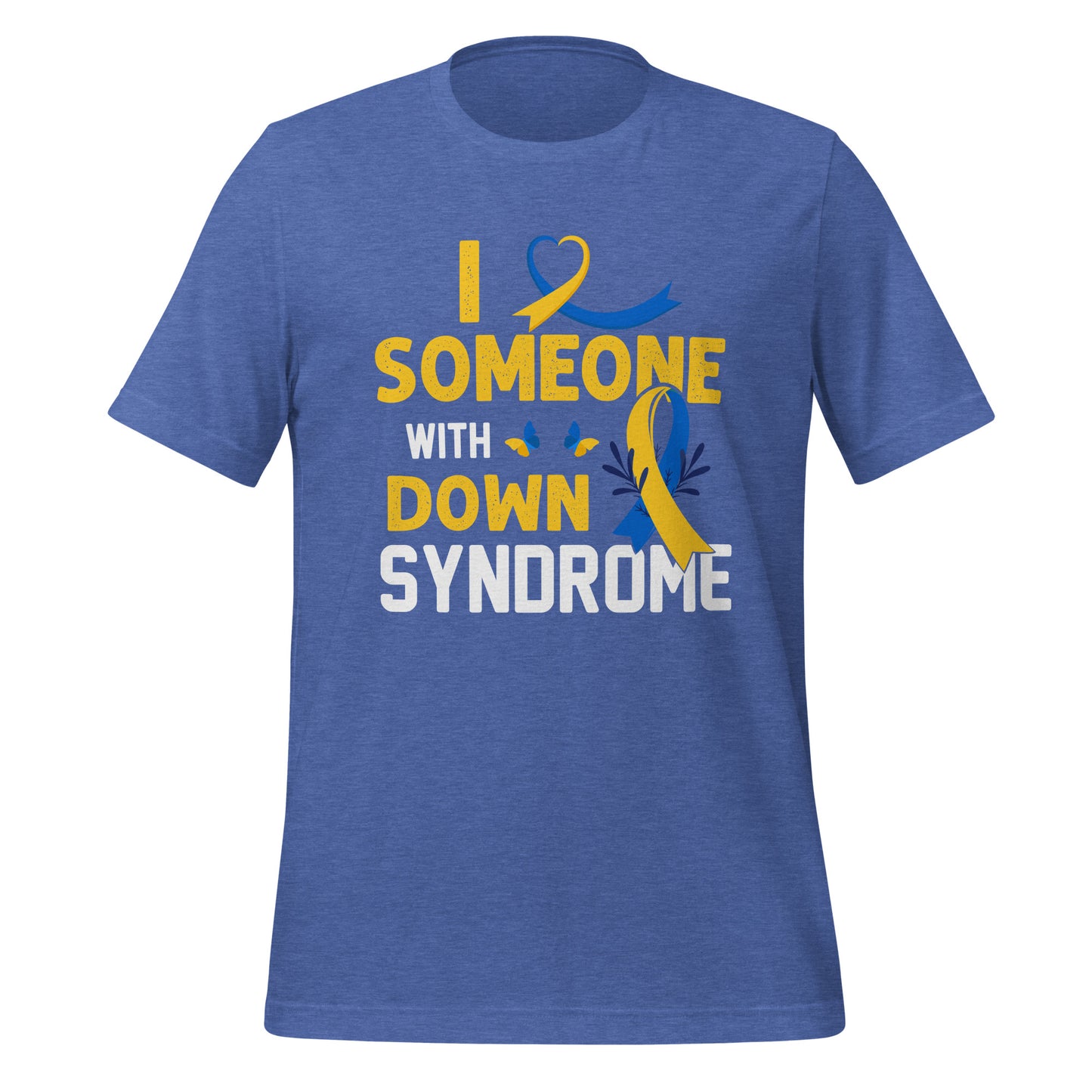 Down Syndrome Awareness Quality Cotton Bella Canvas Adult T-Shirt