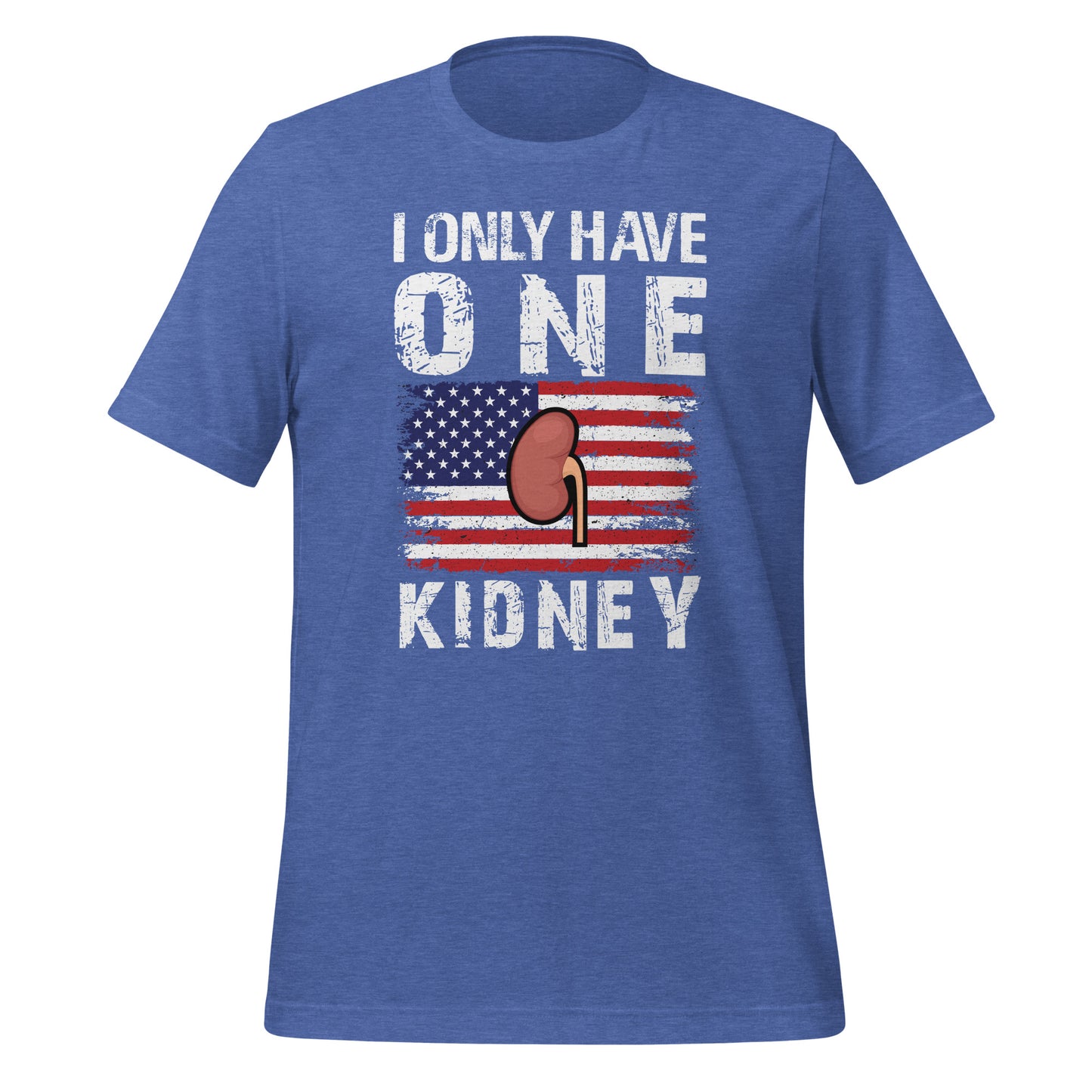 Kidney Awareness Quality Cotton Bella Canvas Adult T-Shirt