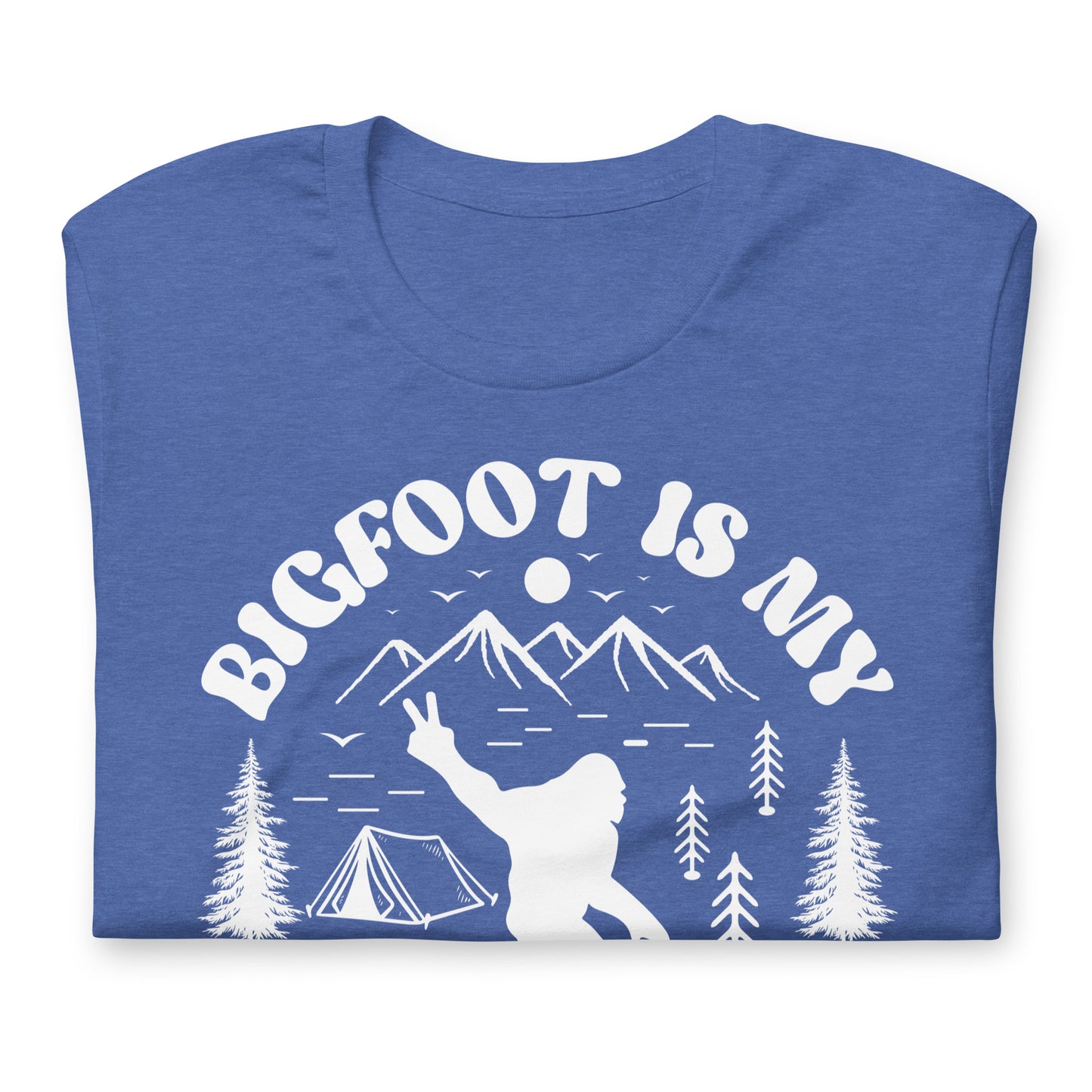 Bigfoot is My Spirit Animal Bella Canvas Adult T-Shirt
