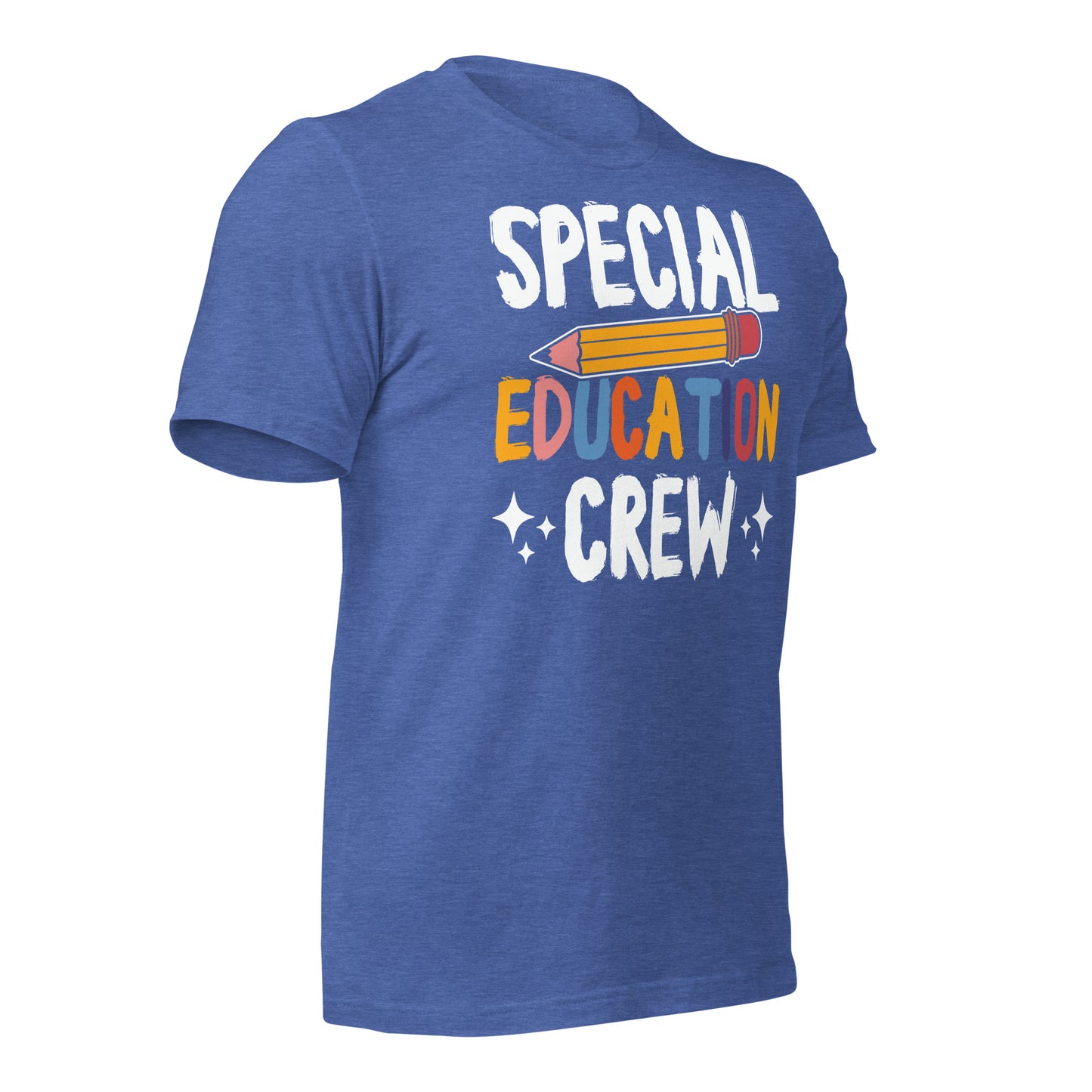 Special Education Crew Teacher Bella Canvas Unisex T-Shirt