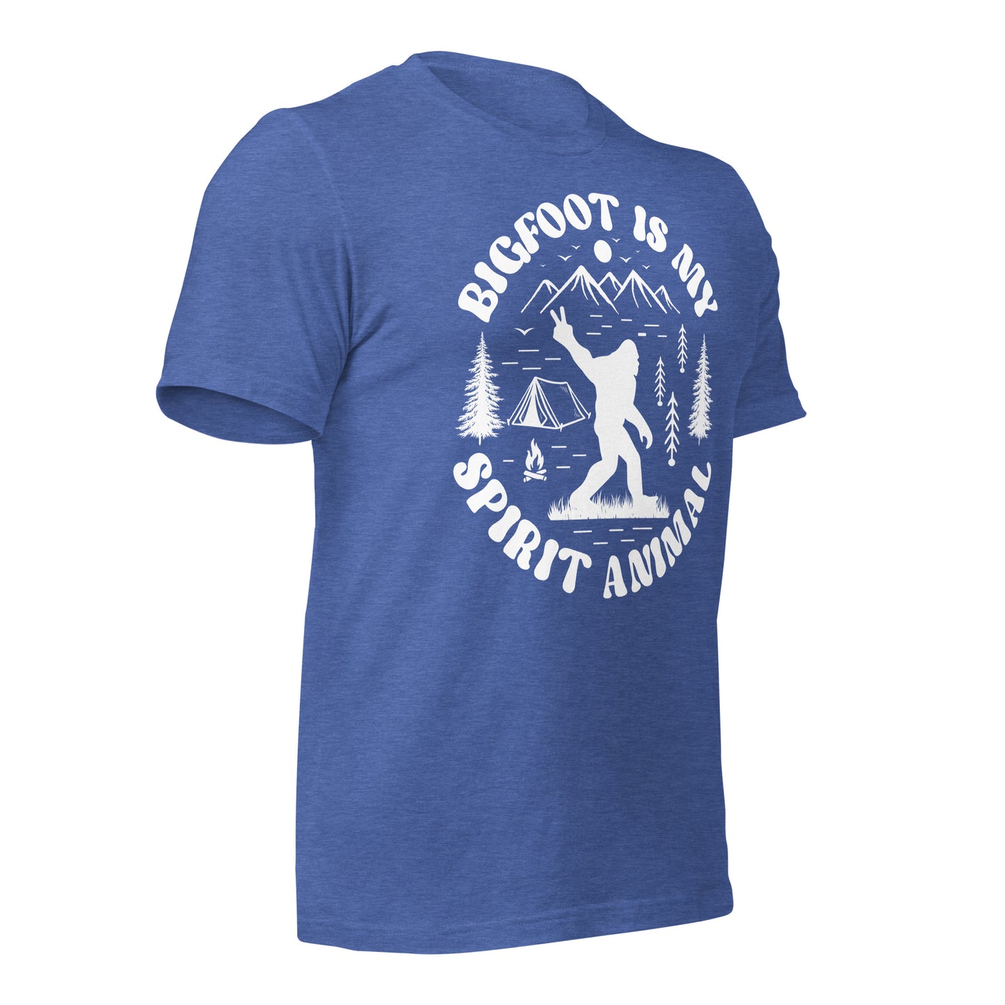Bigfoot is My Spirit Animal Bella Canvas Adult T-Shirt