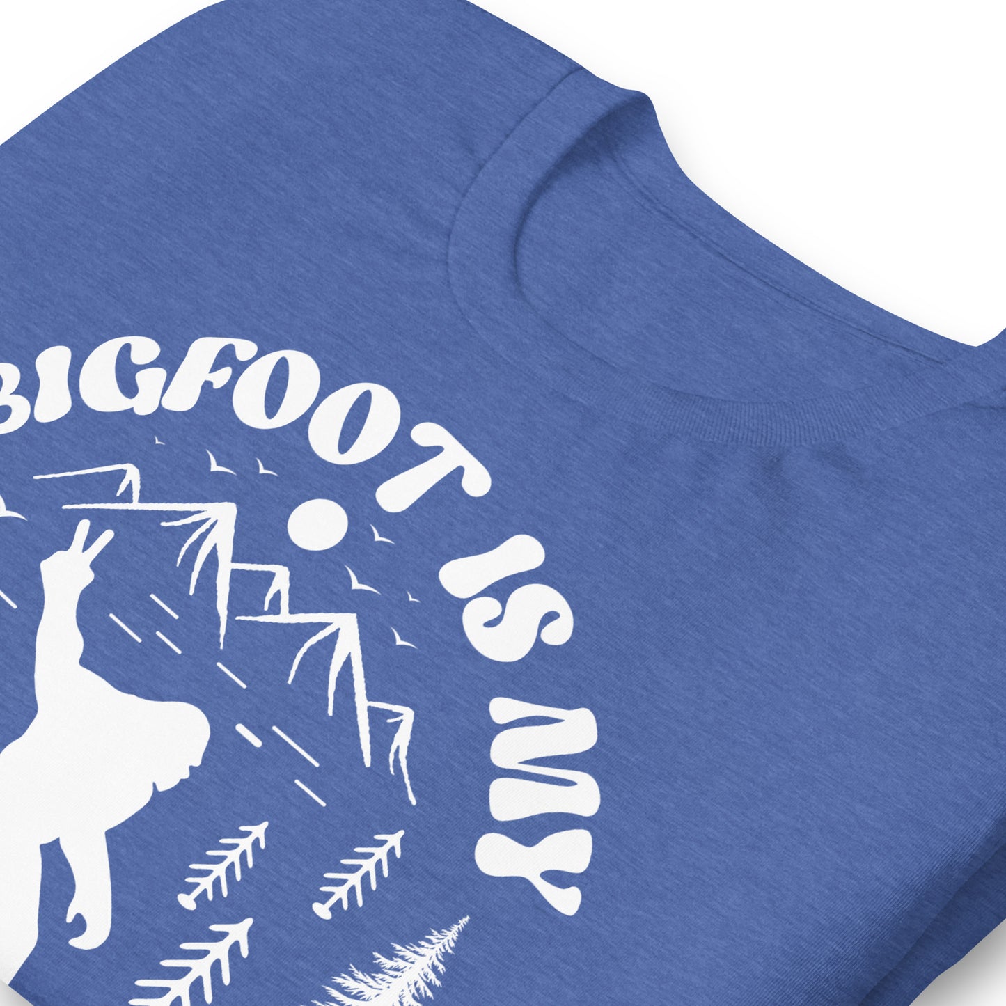Bigfoot is My Spirit Animal Bella Canvas Adult T-Shirt