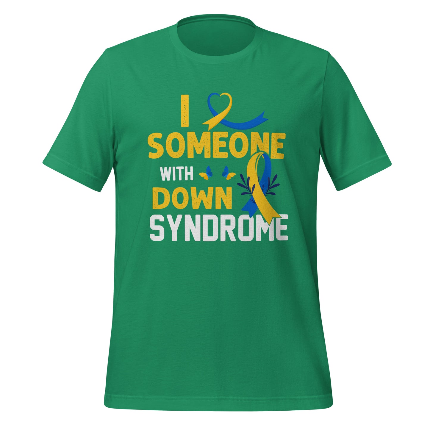 Down Syndrome Awareness Quality Cotton Bella Canvas Adult T-Shirt