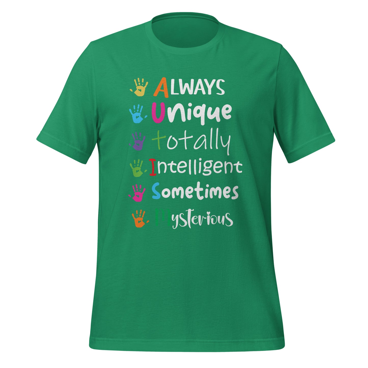 Autism Acceptance Together Quality Cotton Bella Canvas Adult T-Shirt
