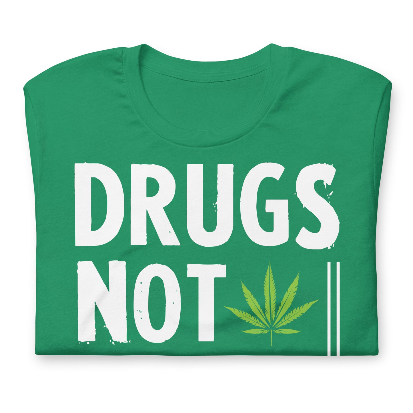 Drugs Not Hugs, Don't Touch Me 420 Bella Canvas Adult T-Shirt