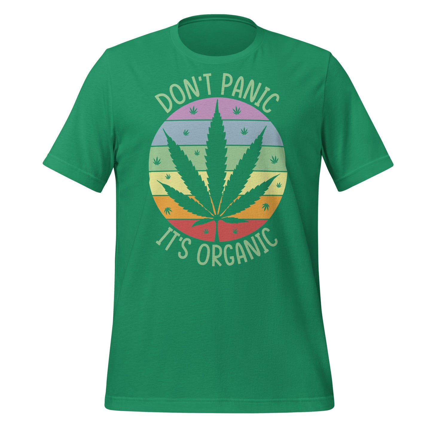 Don't Panic It's Organic 420 Bella Canvas Adult T-Shirt