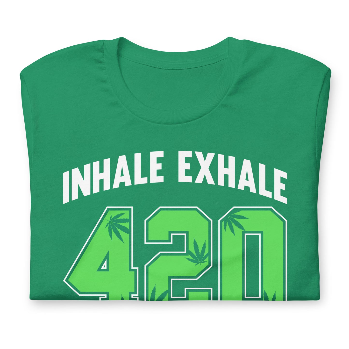 Inhale Exhale 420 Prevails Bella Canvas Adult T-Shirt