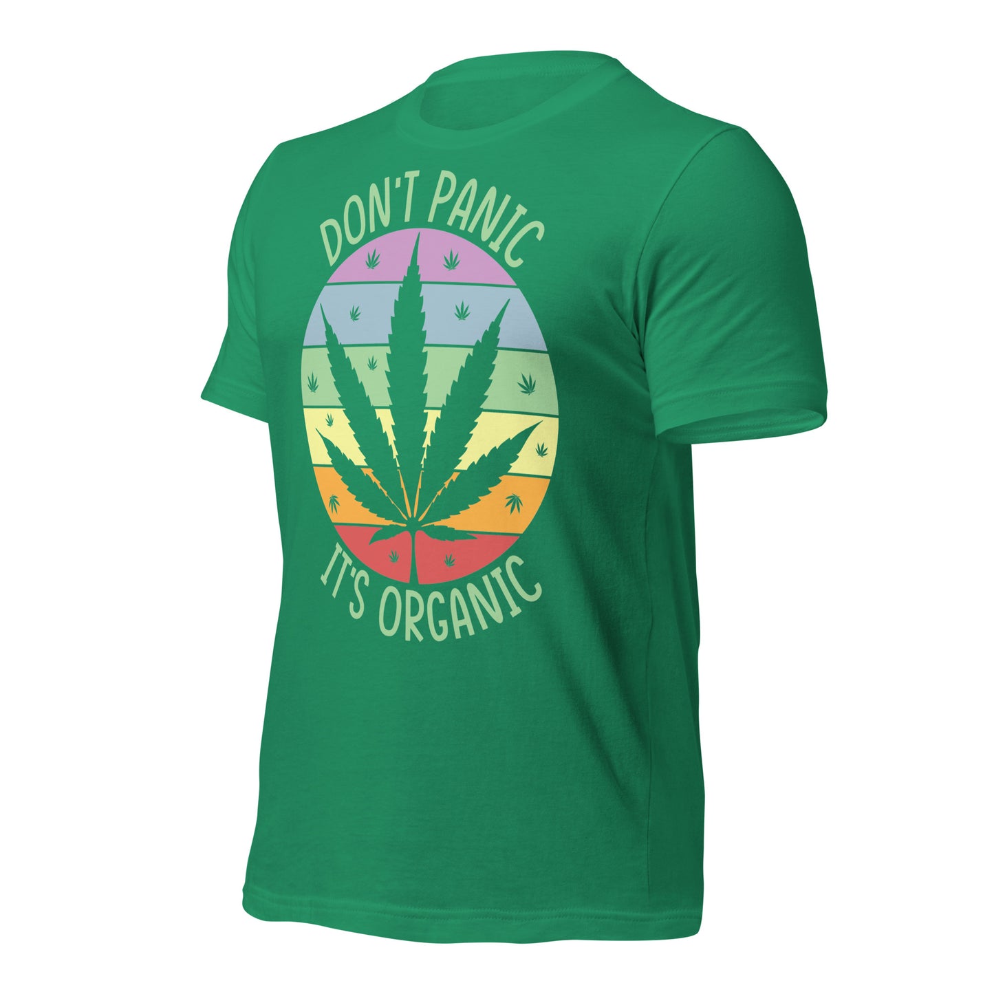Don't Panic It's Organic 420 Bella Canvas Adult T-Shirt