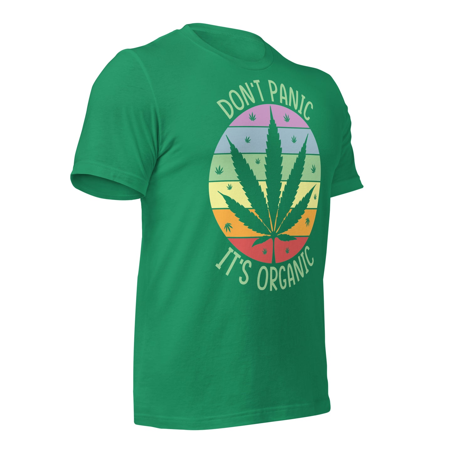 Don't Panic It's Organic 420 Bella Canvas Adult T-Shirt