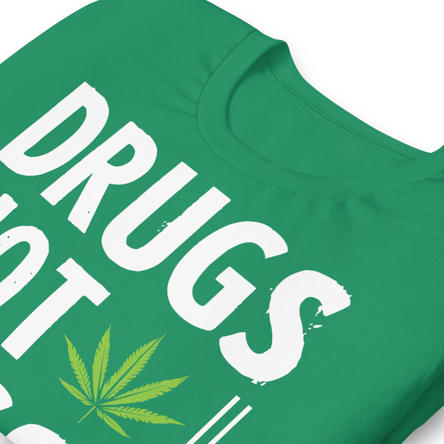 Drugs Not Hugs, Don't Touch Me 420 Bella Canvas Adult T-Shirt