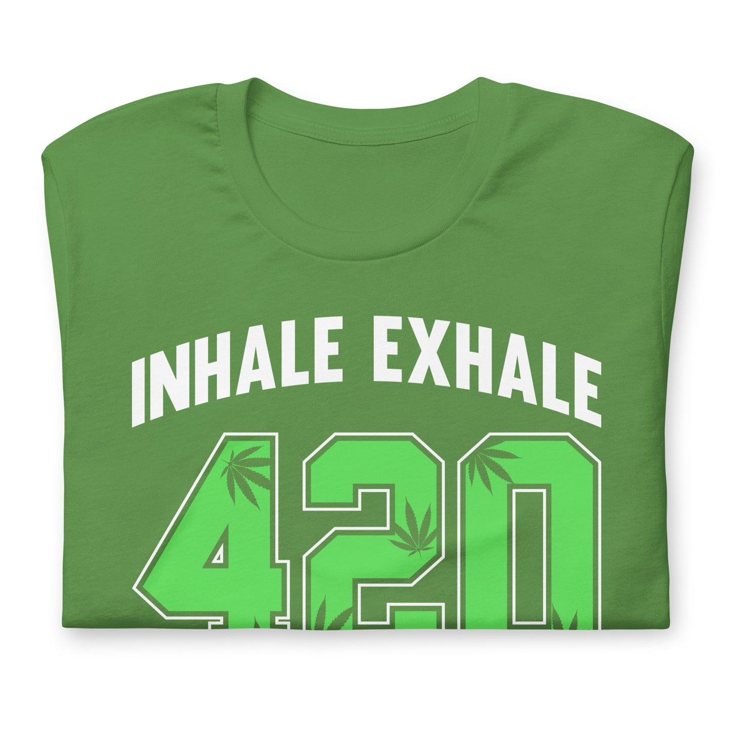 Inhale Exhale 420 Prevails Bella Canvas Adult T-Shirt