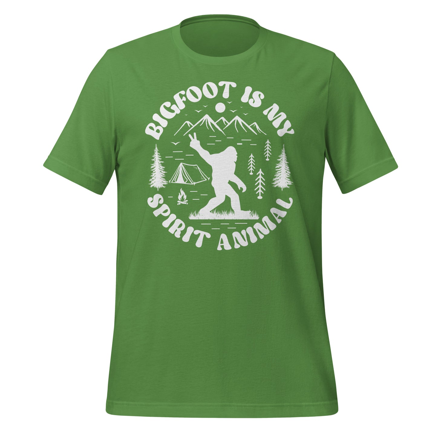 Bigfoot is My Spirit Animal Bella Canvas Adult T-Shirt