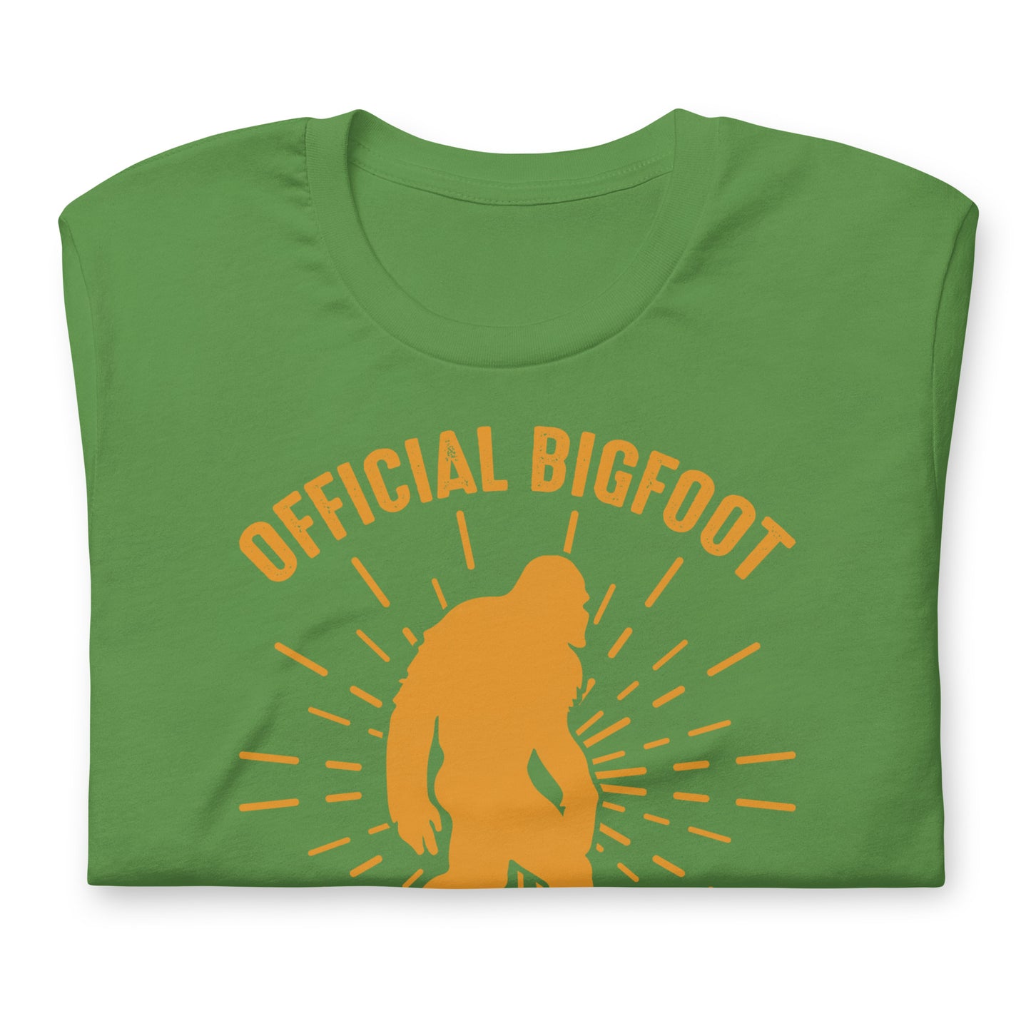 Official Bigfoot Research Team Bella Canvas Adult T-Shirt