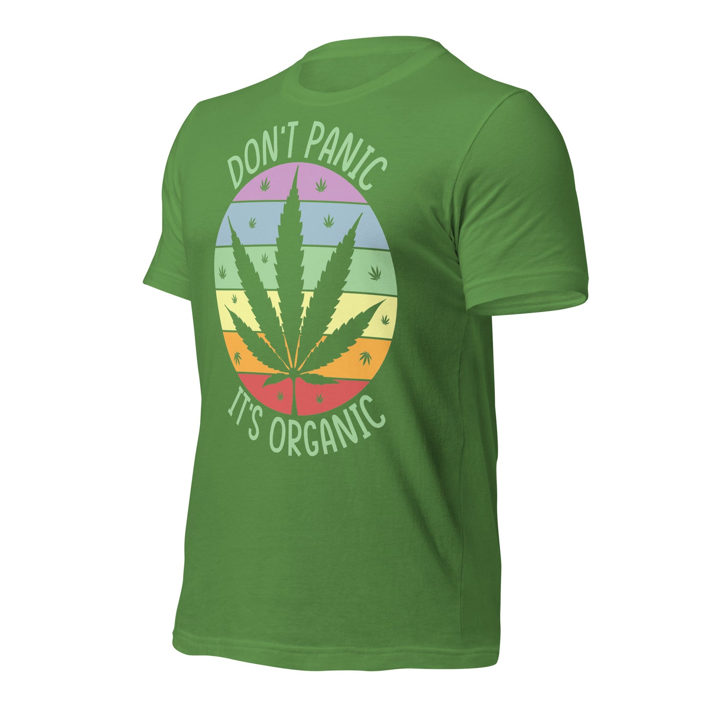 Don't Panic It's Organic 420 Bella Canvas Adult T-Shirt