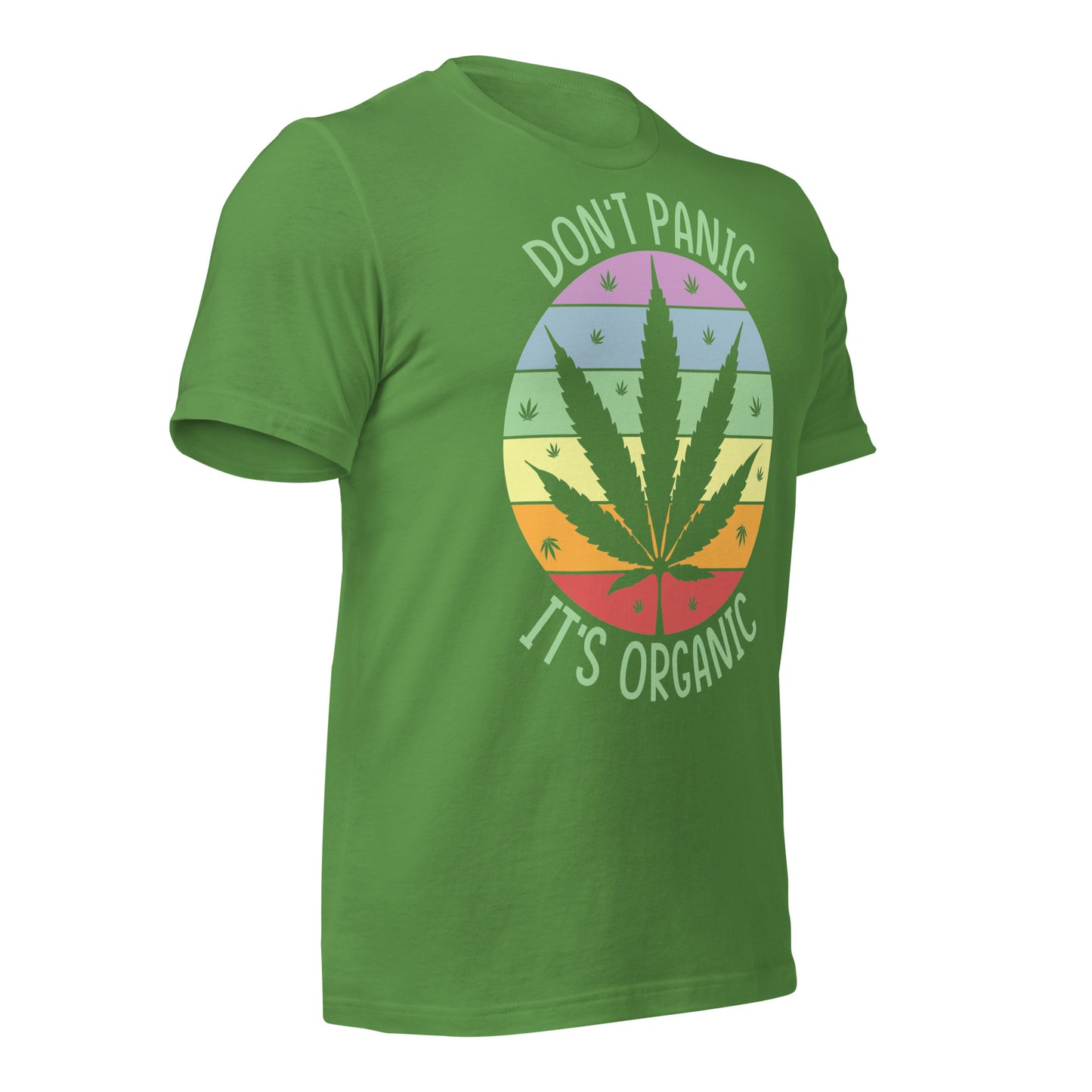 Don't Panic It's Organic 420 Bella Canvas Adult T-Shirt
