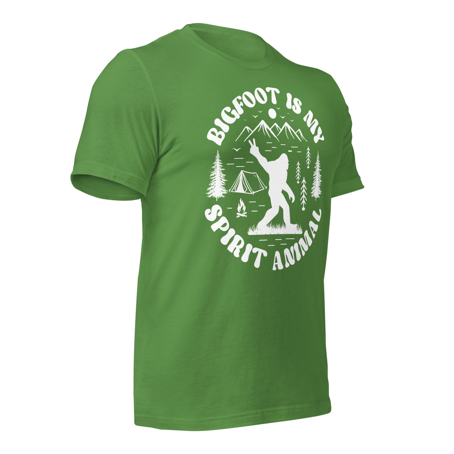 Bigfoot is My Spirit Animal Bella Canvas Adult T-Shirt