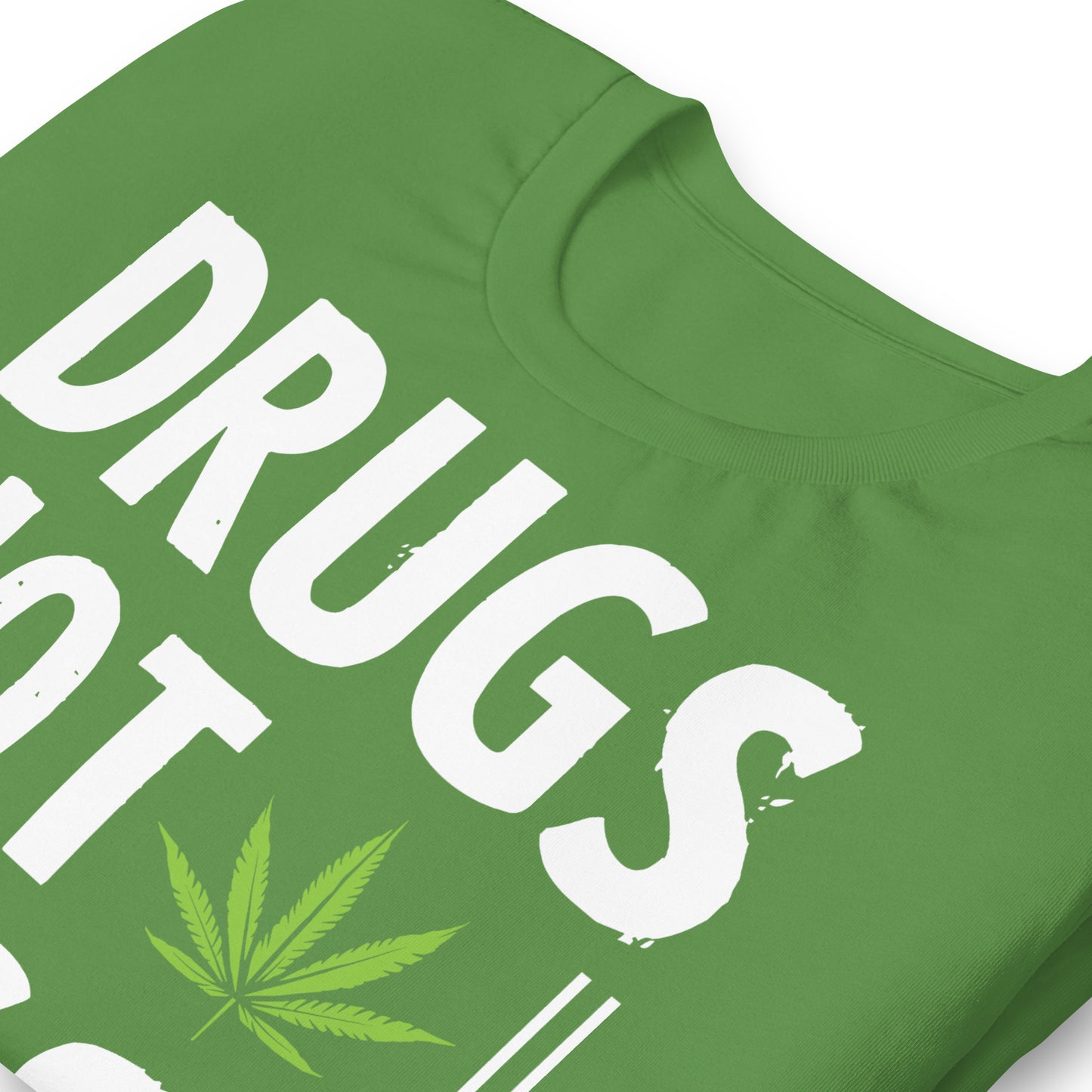 Drugs Not Hugs, Don't Touch Me 420 Bella Canvas Adult T-Shirt