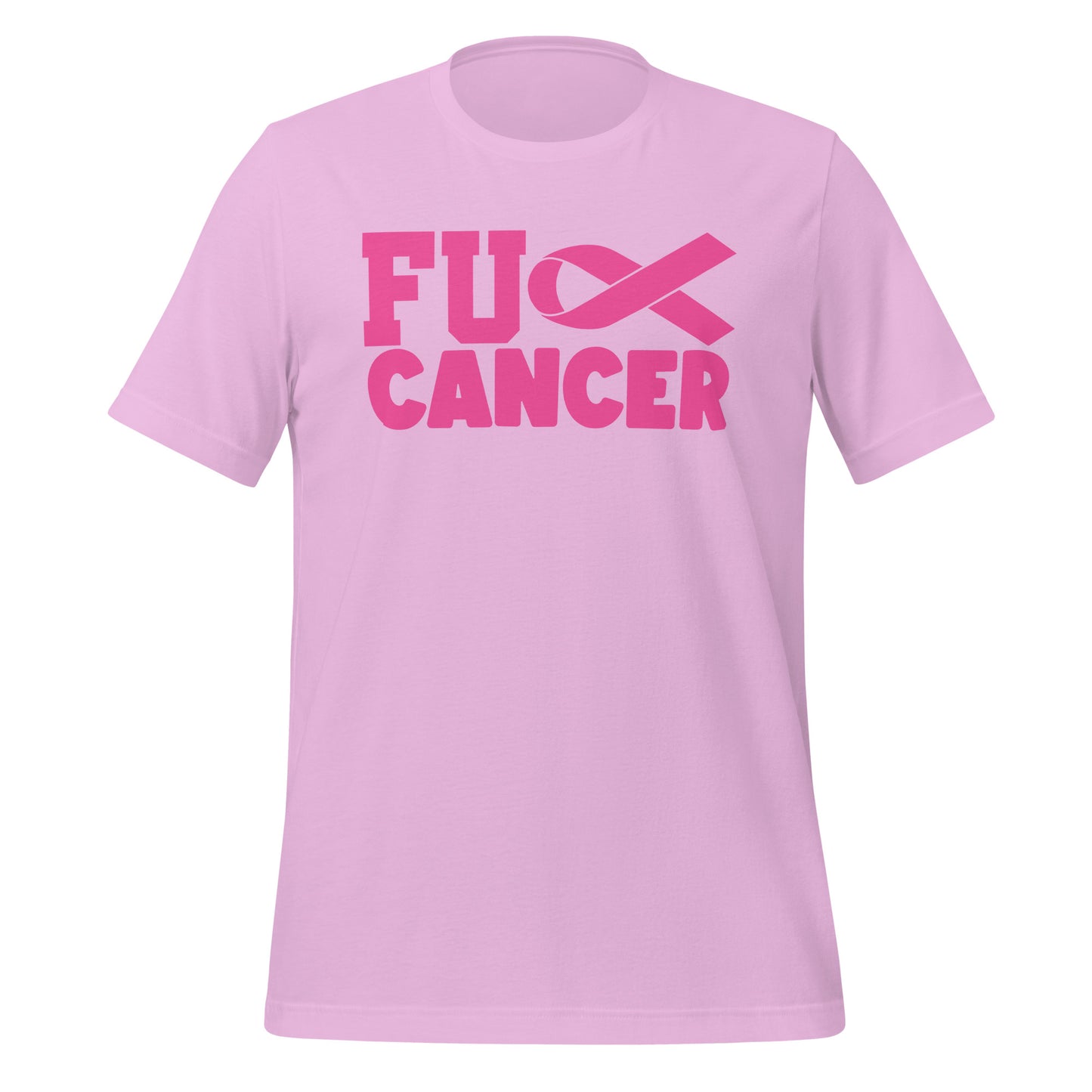 Fu** Cancer Breast Cancer Awareness Bella Canvas Adult T-Shirt