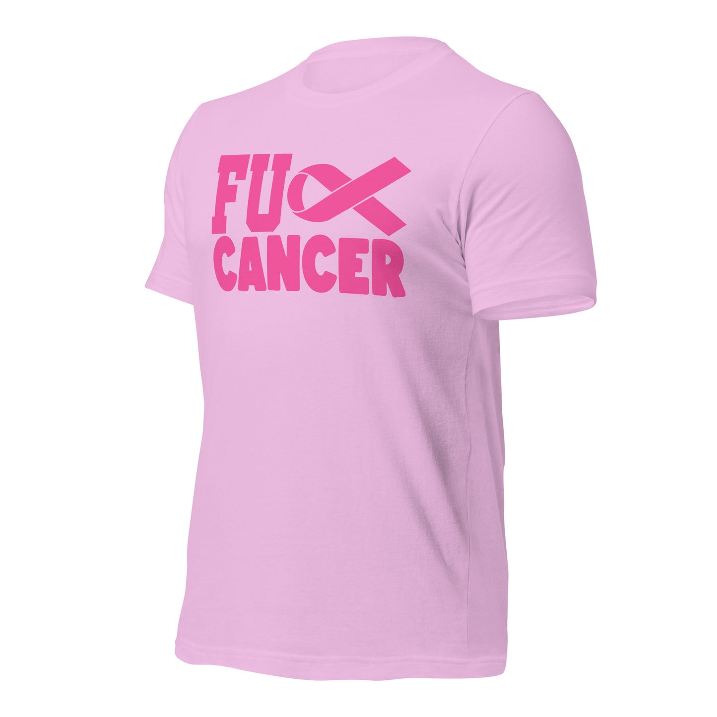Fu** Cancer Breast Cancer Awareness Bella Canvas Adult T-Shirt