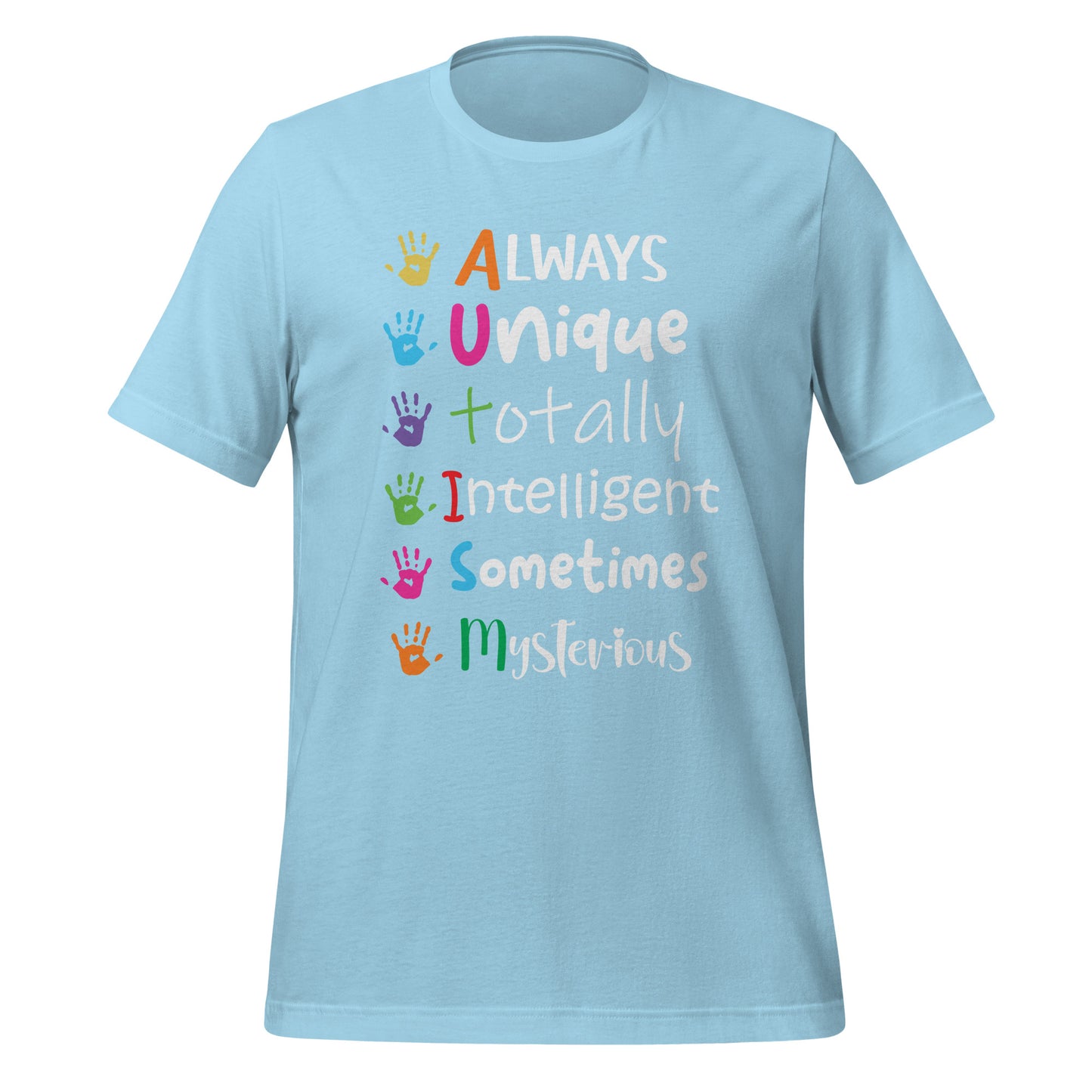 Autism Acceptance Together Quality Cotton Bella Canvas Adult T-Shirt