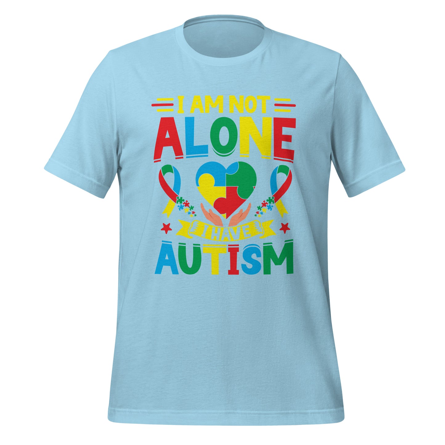 Autism Acceptance Together Quality Cotton Bella Canvas Adult T-Shirt