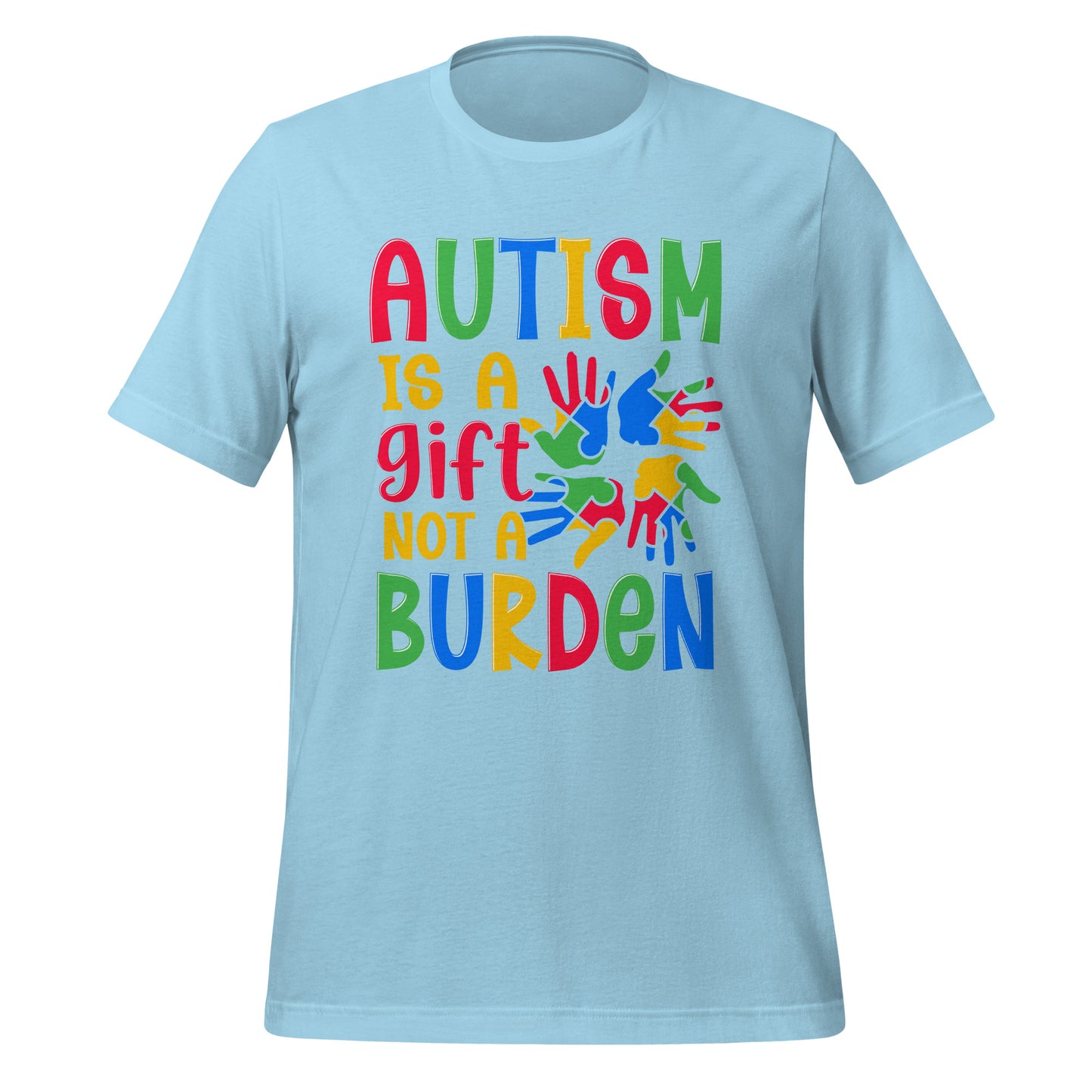 Autism Acceptance Together Quality Cotton Bella Canvas Adult T-Shirt