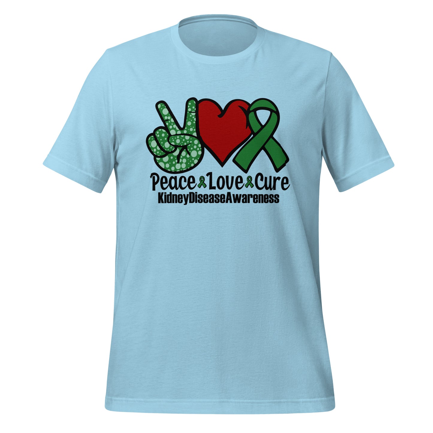 Kidney Awareness Quality Cotton Bella Canvas Adult T-Shirt