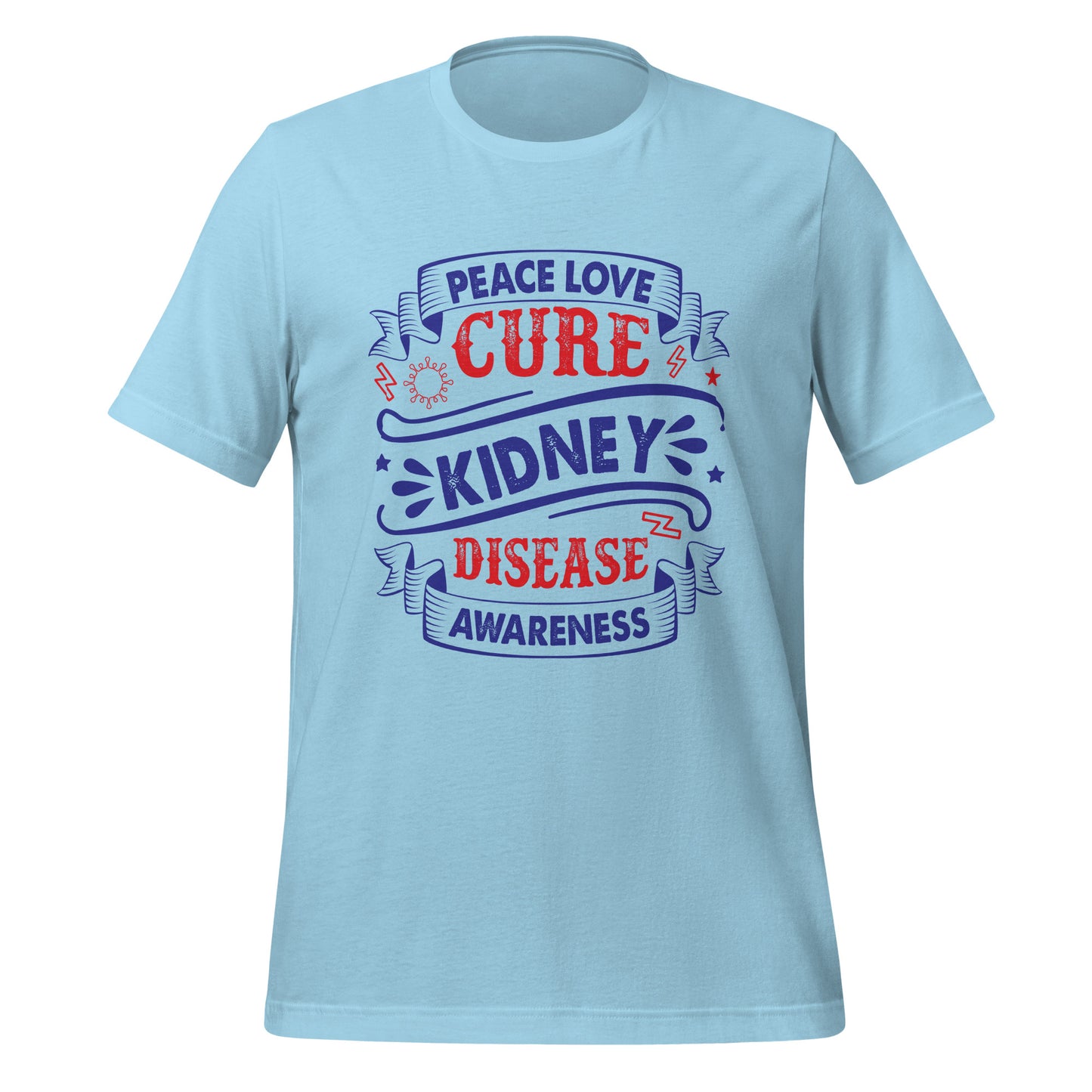 Kidney Awareness Quality Cotton Bella Canvas Adult T-Shirt