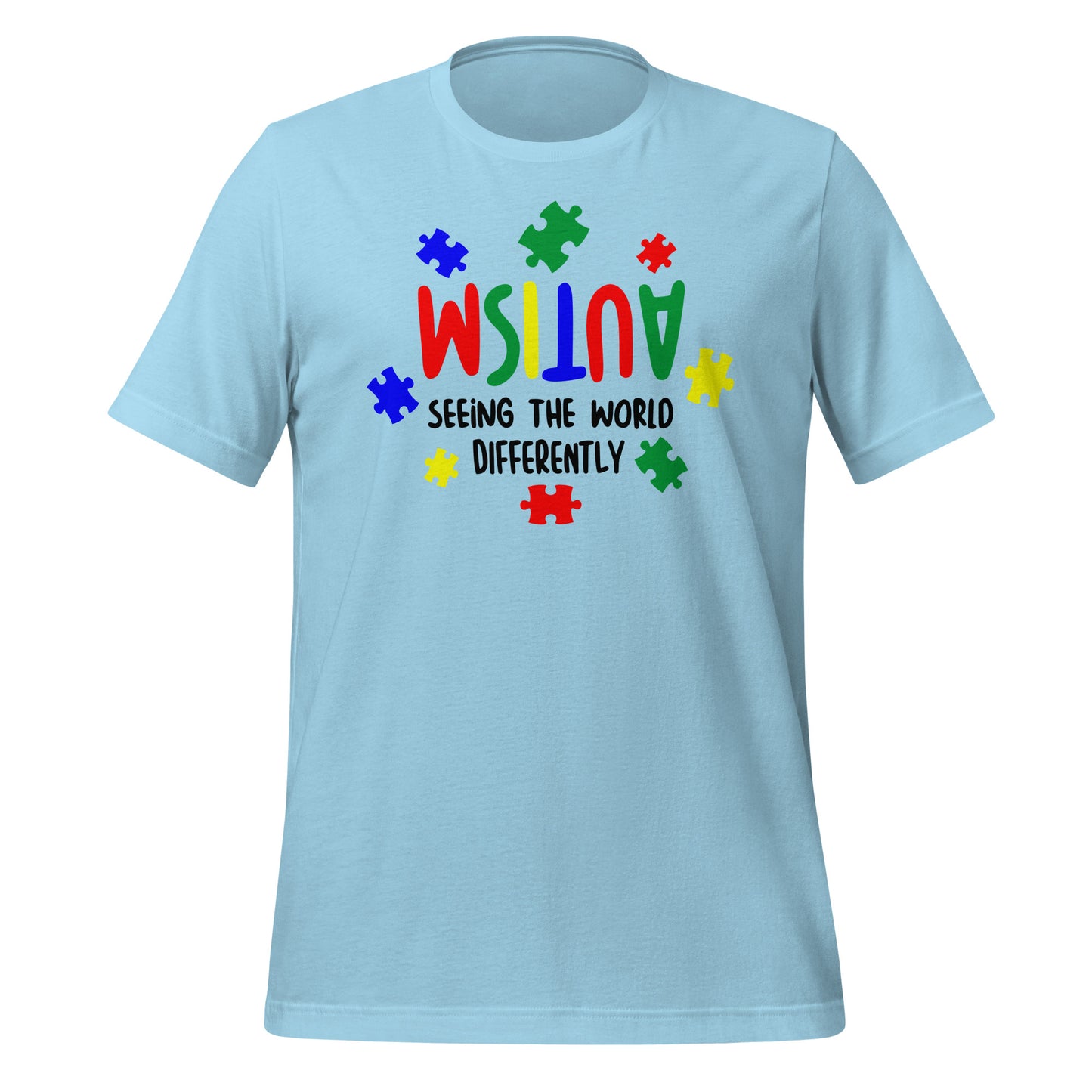 Autism Acceptance Together Quality Cotton Bella Canvas Adult T-Shirt