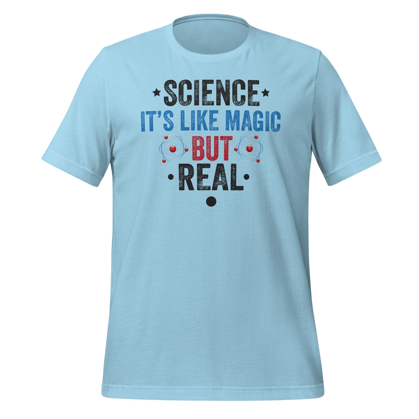 Science is Like Magic but Real Quality Cotton Bella Canvas Adult T-Shirt
