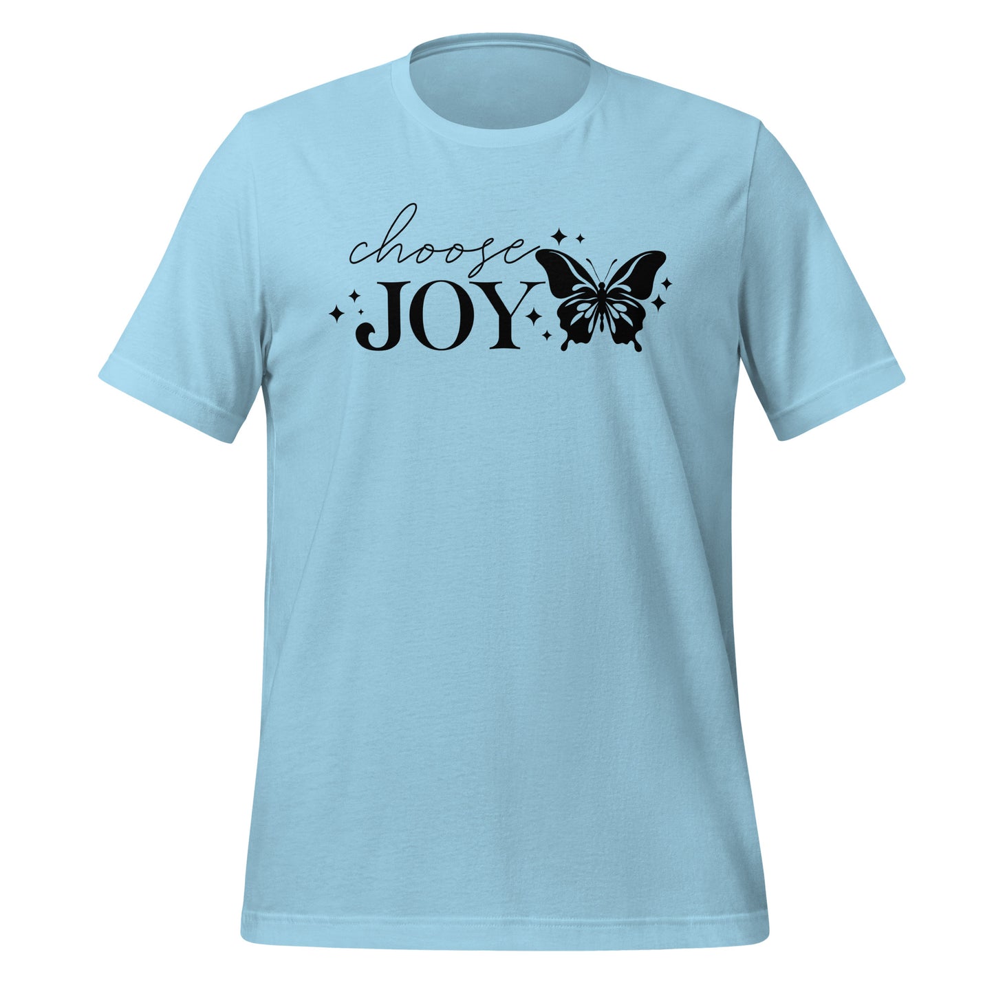 Choose Joy Butterfly Quality Cotton Bella Canvas Adult T-Shirt