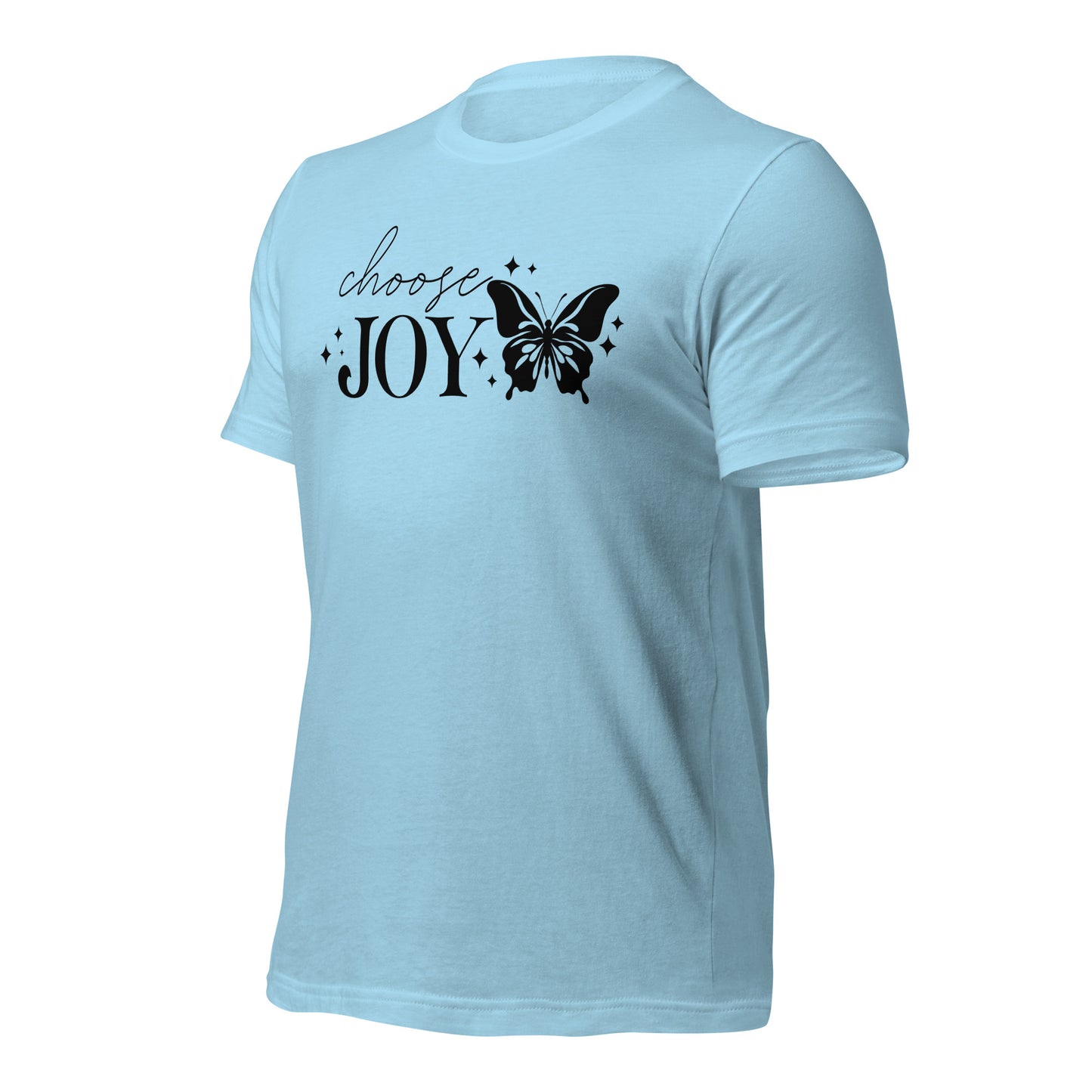 Choose Joy Butterfly Quality Cotton Bella Canvas Adult T-Shirt